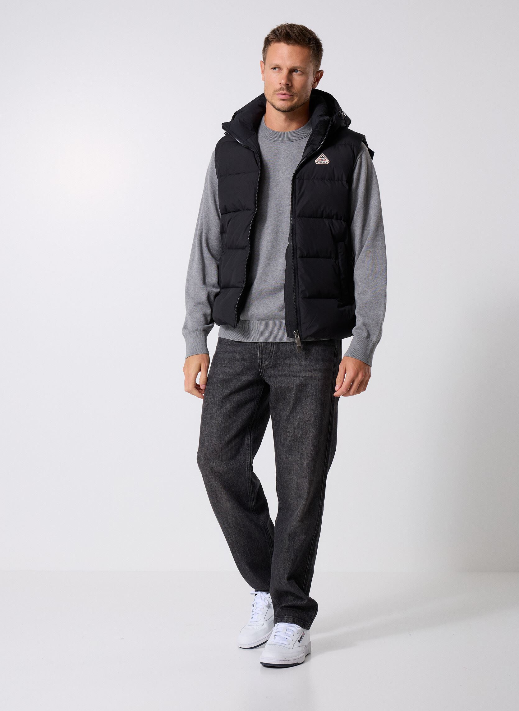 Doudounes sans manches SPOUTNIC MINI RIPSTOP VEST homme noir Pyrenex Doudounes sans manches SPOUTNIC MINI RIPSTOP VEST homme noir BLACK NEW