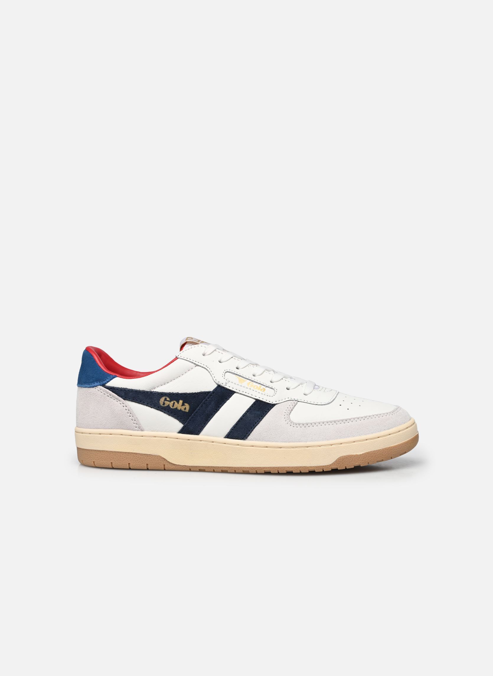 Sneakers Hawk M heren wit Gola Sneakers Hawk M heren wit WhiteNavy Marine Blue