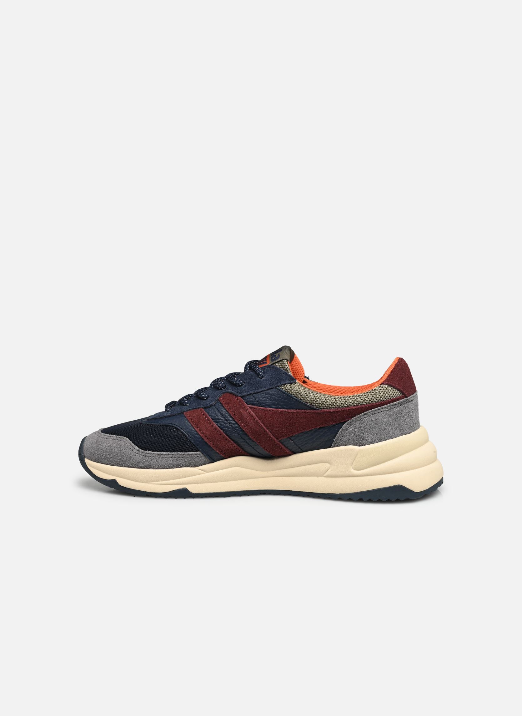 Baskets Titan homme bleu Gola Baskets Titan homme bleu Navy/Ash/Burgundy