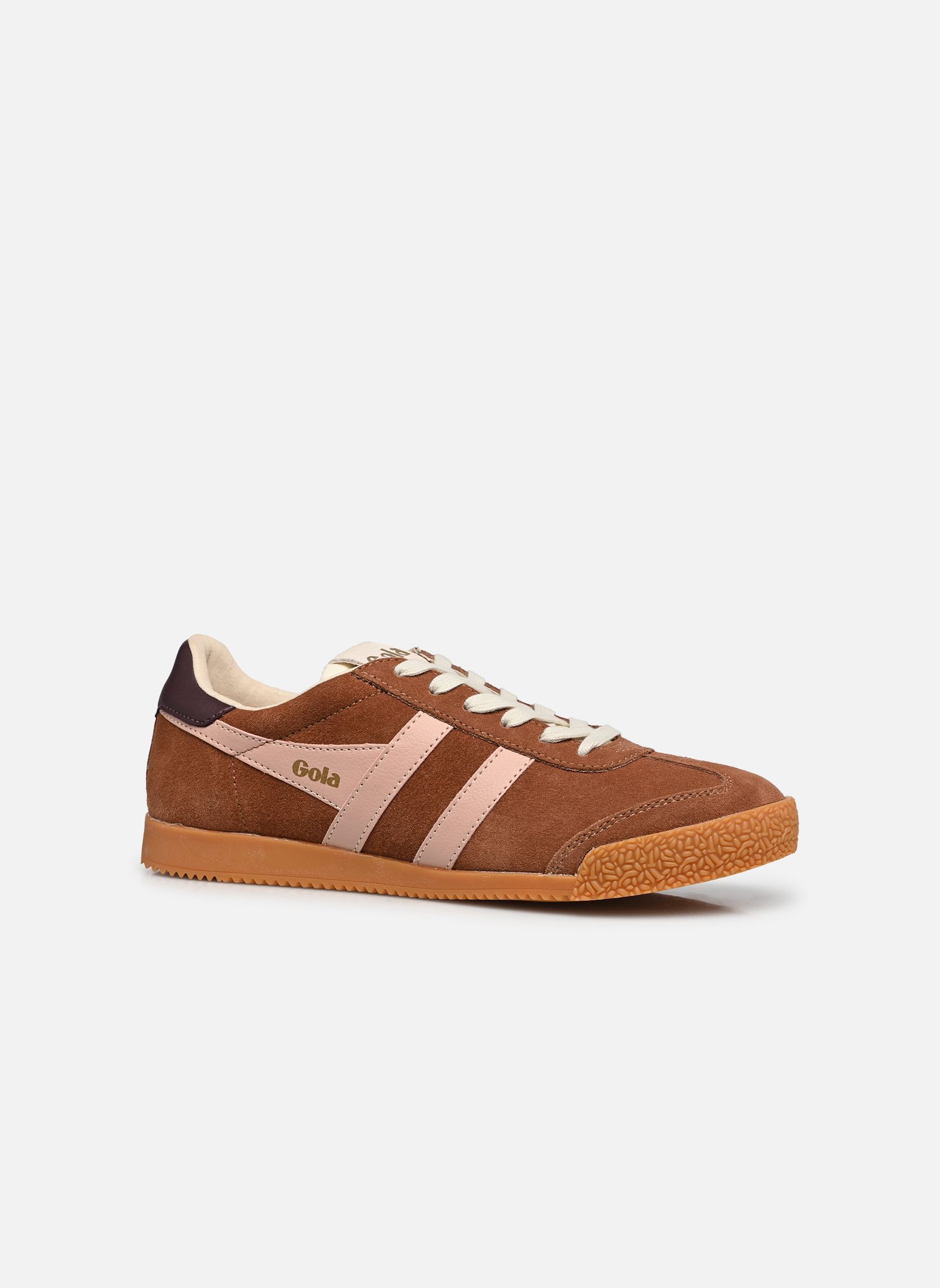 Lage sneakers Elan dames bruin Gola Lage sneakers Elan dames bruin UMBER/PEARL PINK/COCOA