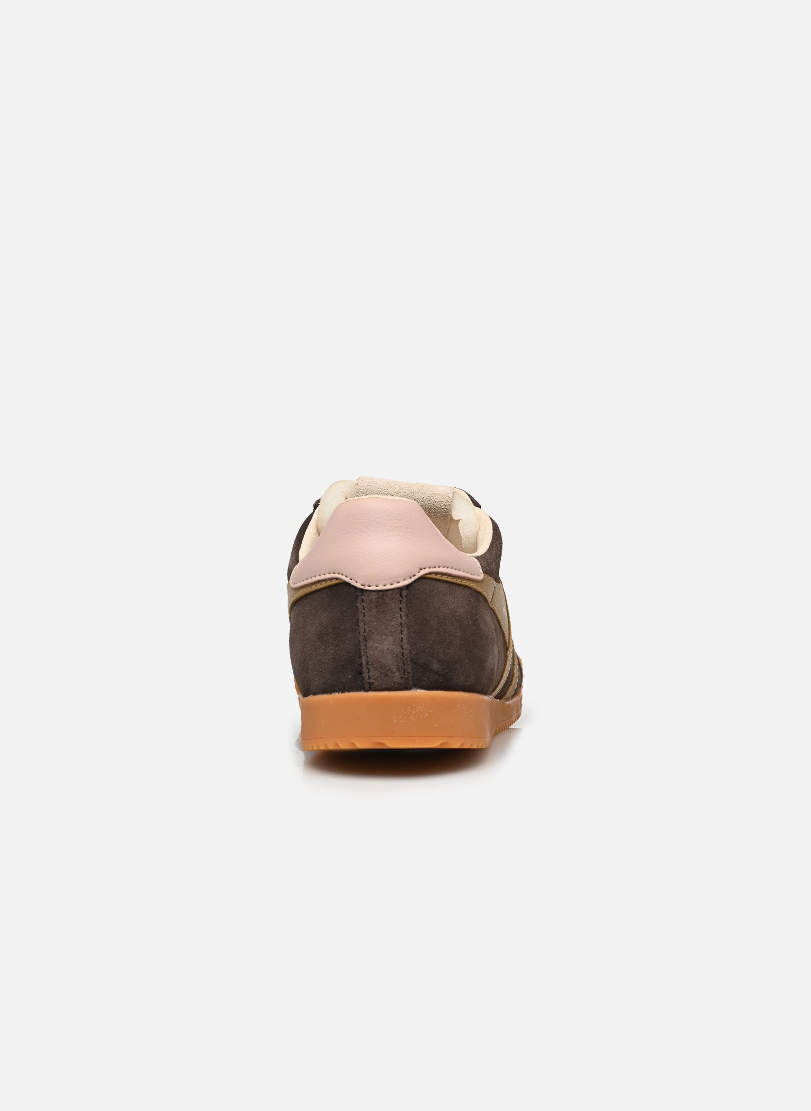 Baskets basses Elan femme marron Gola Baskets basses Elan femme marron MOCHA/BROWN SUGAR/CHALK PINK