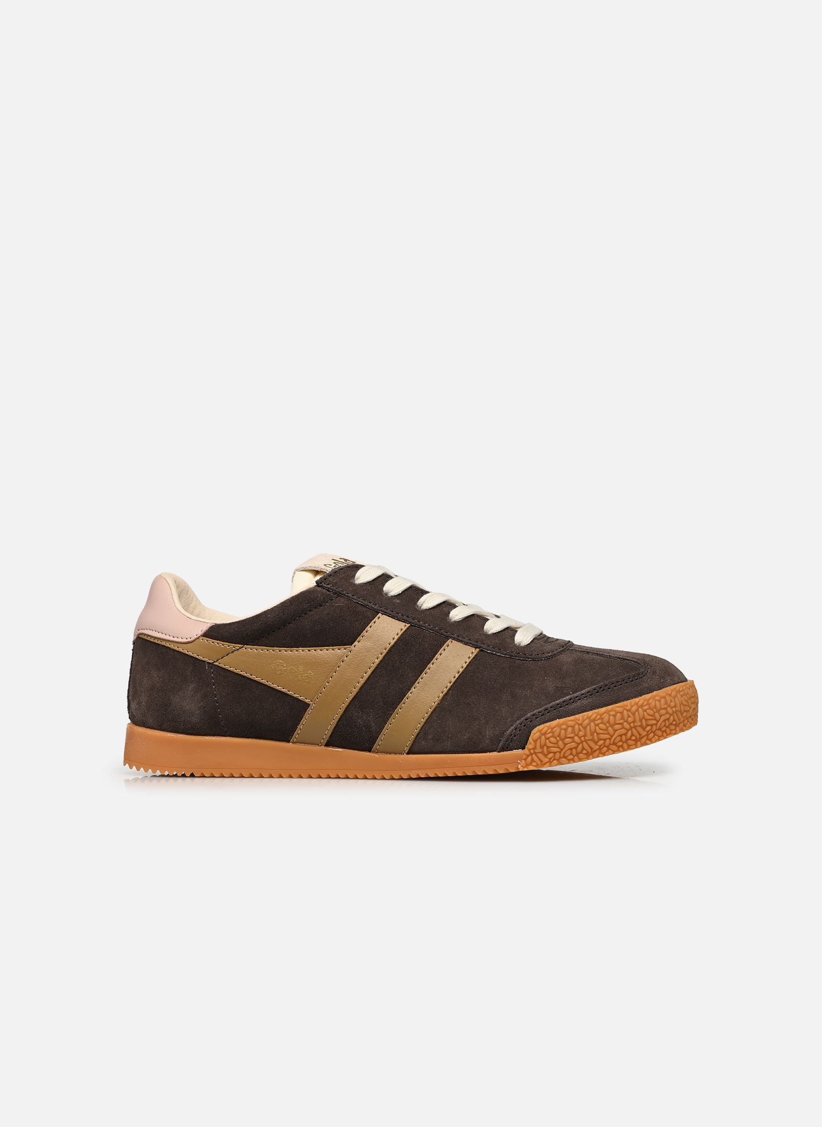 Baskets basses Elan femme marron Gola Baskets basses Elan femme marron MOCHA/BROWN SUGAR/CHALK PINK