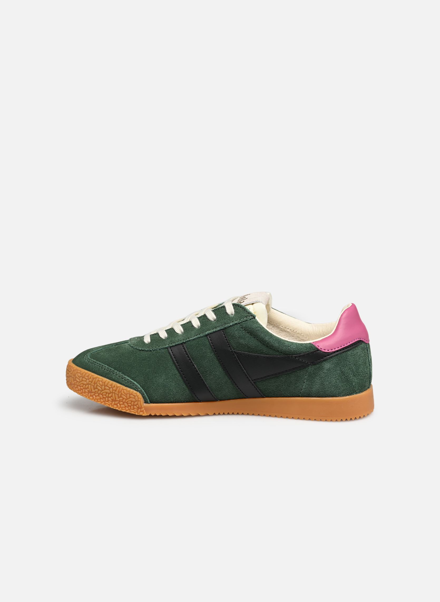 Baskets Elan femme vert Gola Baskets Elan femme vert EVERGREEN/BLACK/FUCHSIA