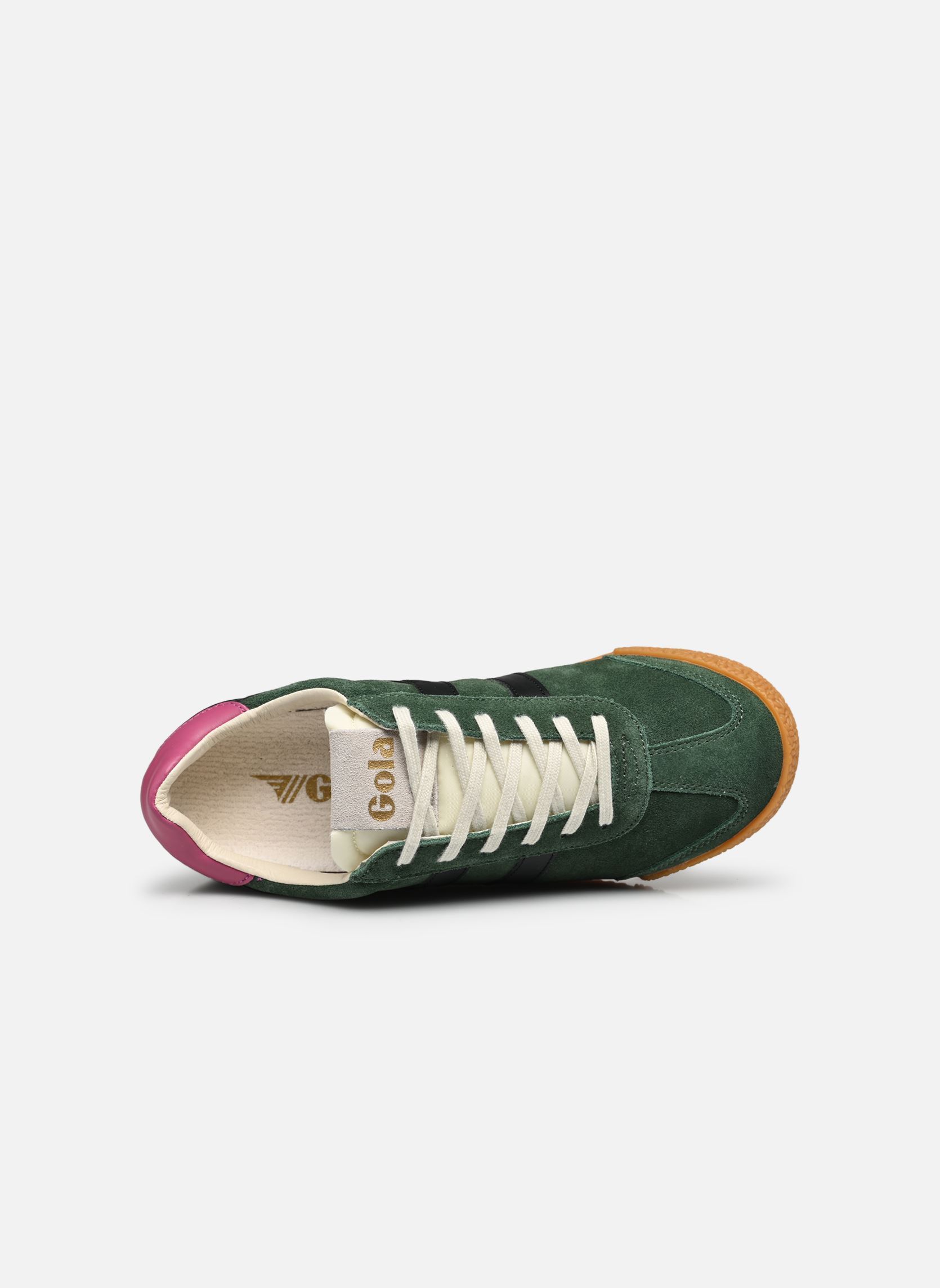 Baskets Elan femme vert Gola Baskets Elan femme vert EVERGREEN/BLACK/FUCHSIA