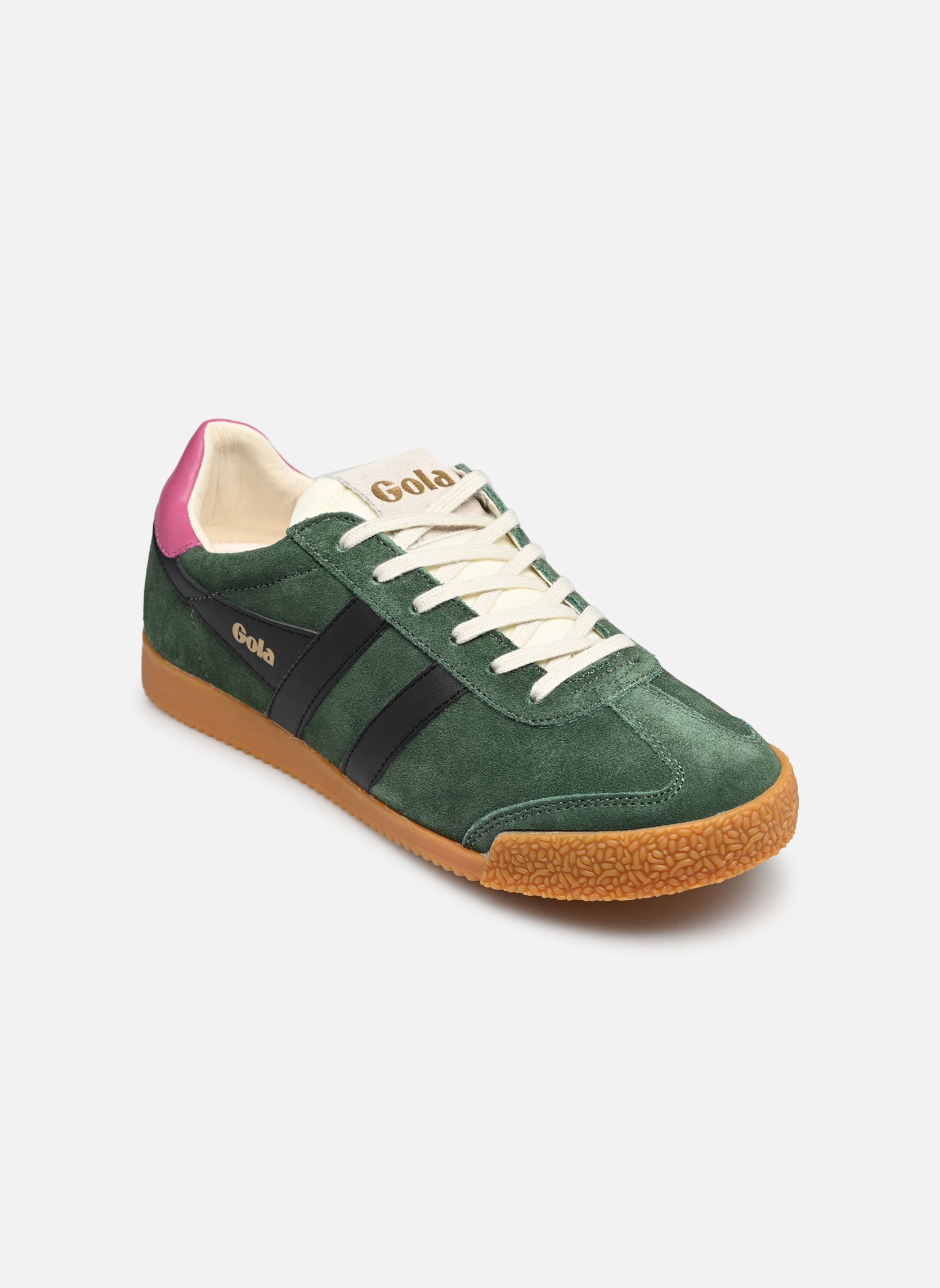 Baskets Elan femme vert Gola Baskets Elan femme vert EVERGREEN/BLACK/FUCHSIA