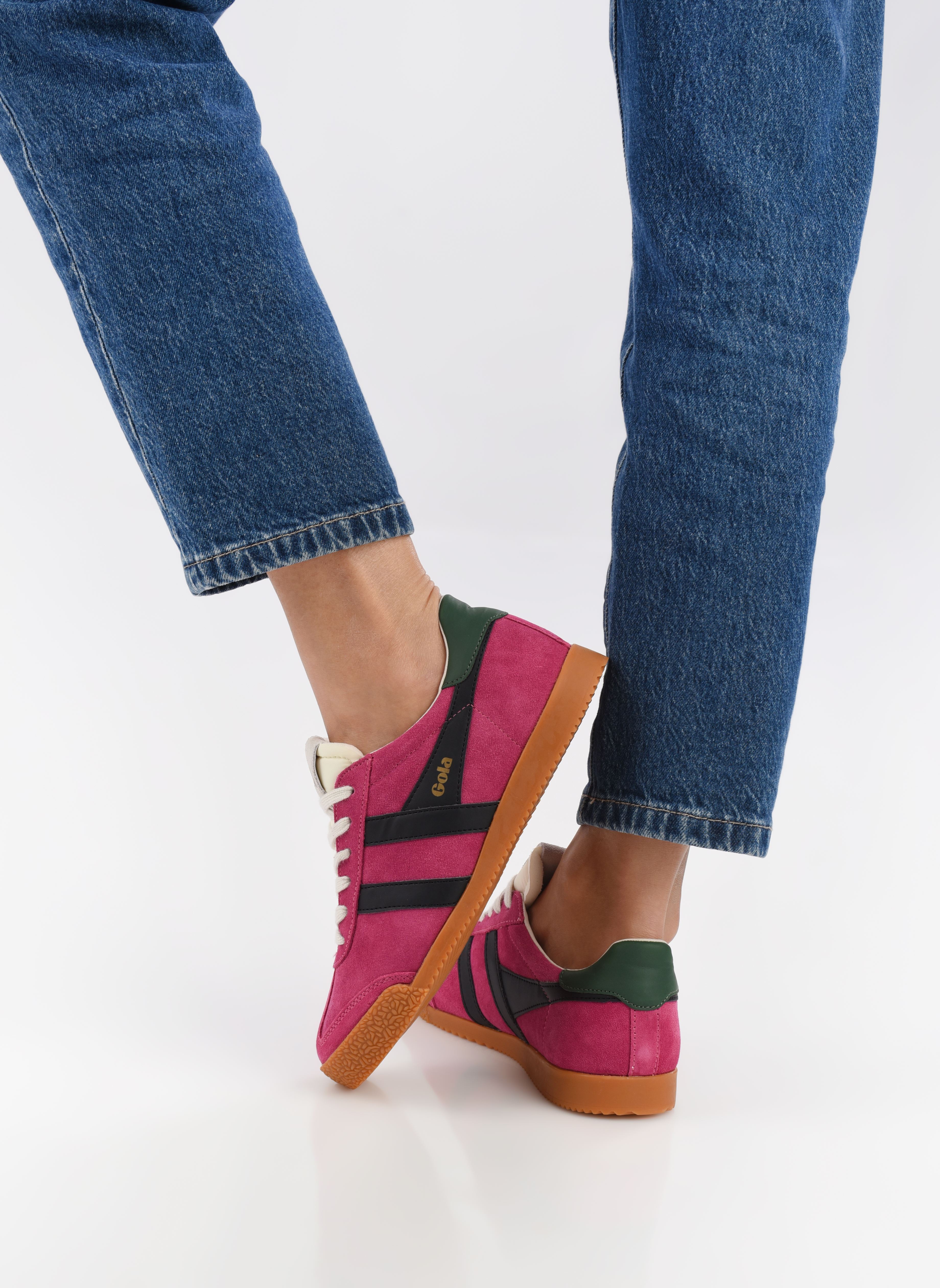 Zapatillas Elan mujer rosa Gola Zapatillas Elan mujer rosa FUCHSIABLACKEVERGREEN