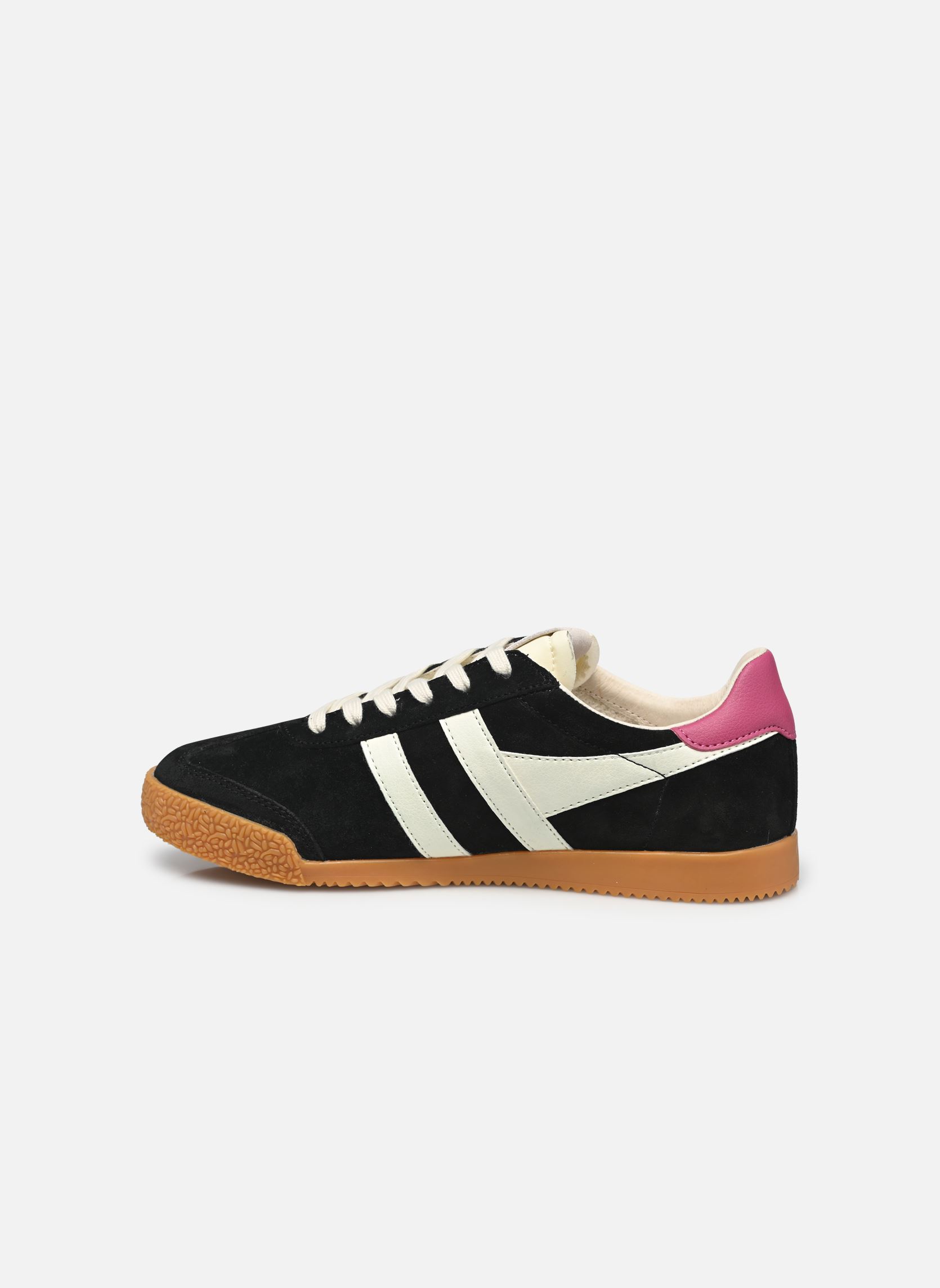 Baskets Elan femme noir Gola Baskets Elan femme noir BLACK/OFF WHITE/FUCHSIA