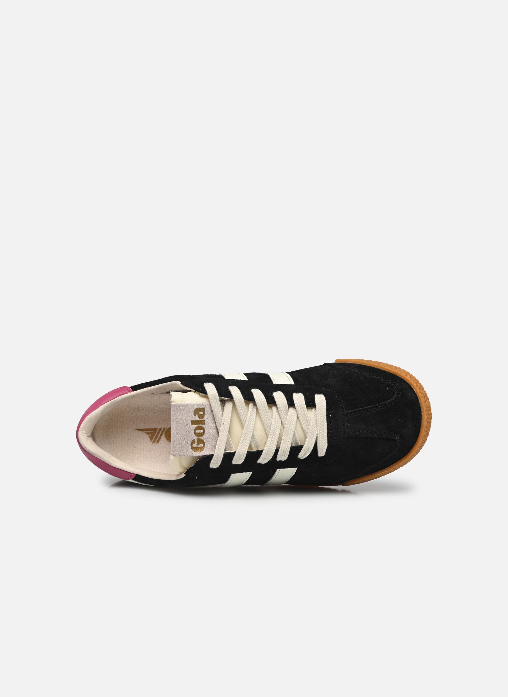 Baskets Elan femme noir Gola Baskets Elan femme noir BLACK/OFF WHITE/FUCHSIA