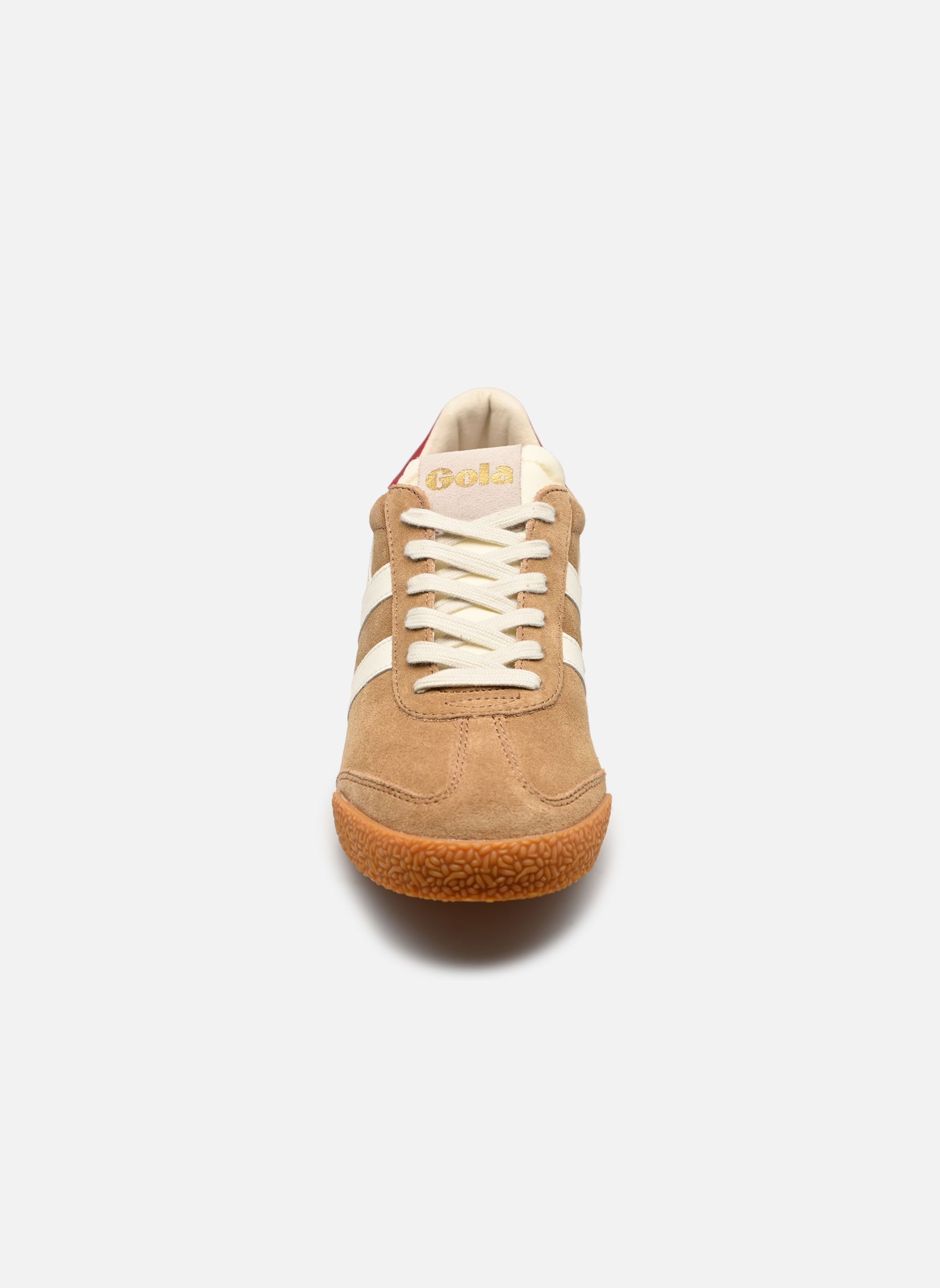 Sneaker Elan damen braun Gola Sneaker Elan damen braun CARAMEL/OFF WHITE/DEEP RED