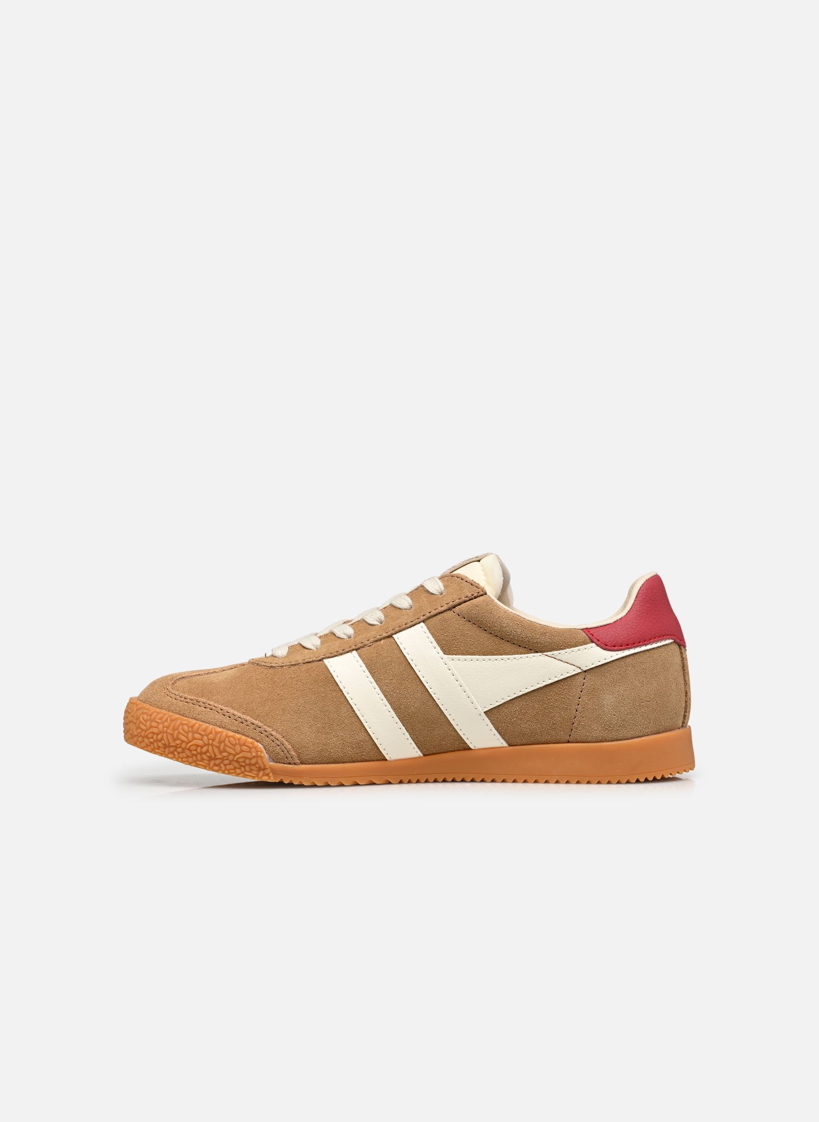 Sneaker Elan damen braun Gola Sneaker Elan damen braun CARAMEL/OFF WHITE/DEEP RED