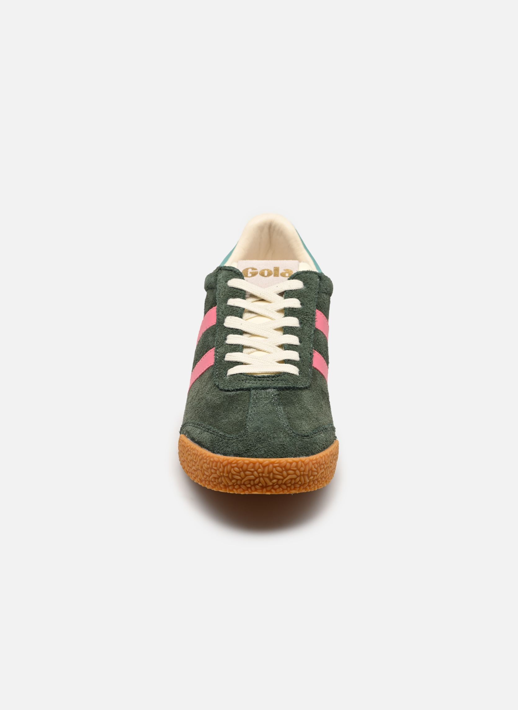 Sneaker Elan damen grün Gola Sneaker Elan damen grün DARK KHAKI/BUBBLEGUM/SEA MIST