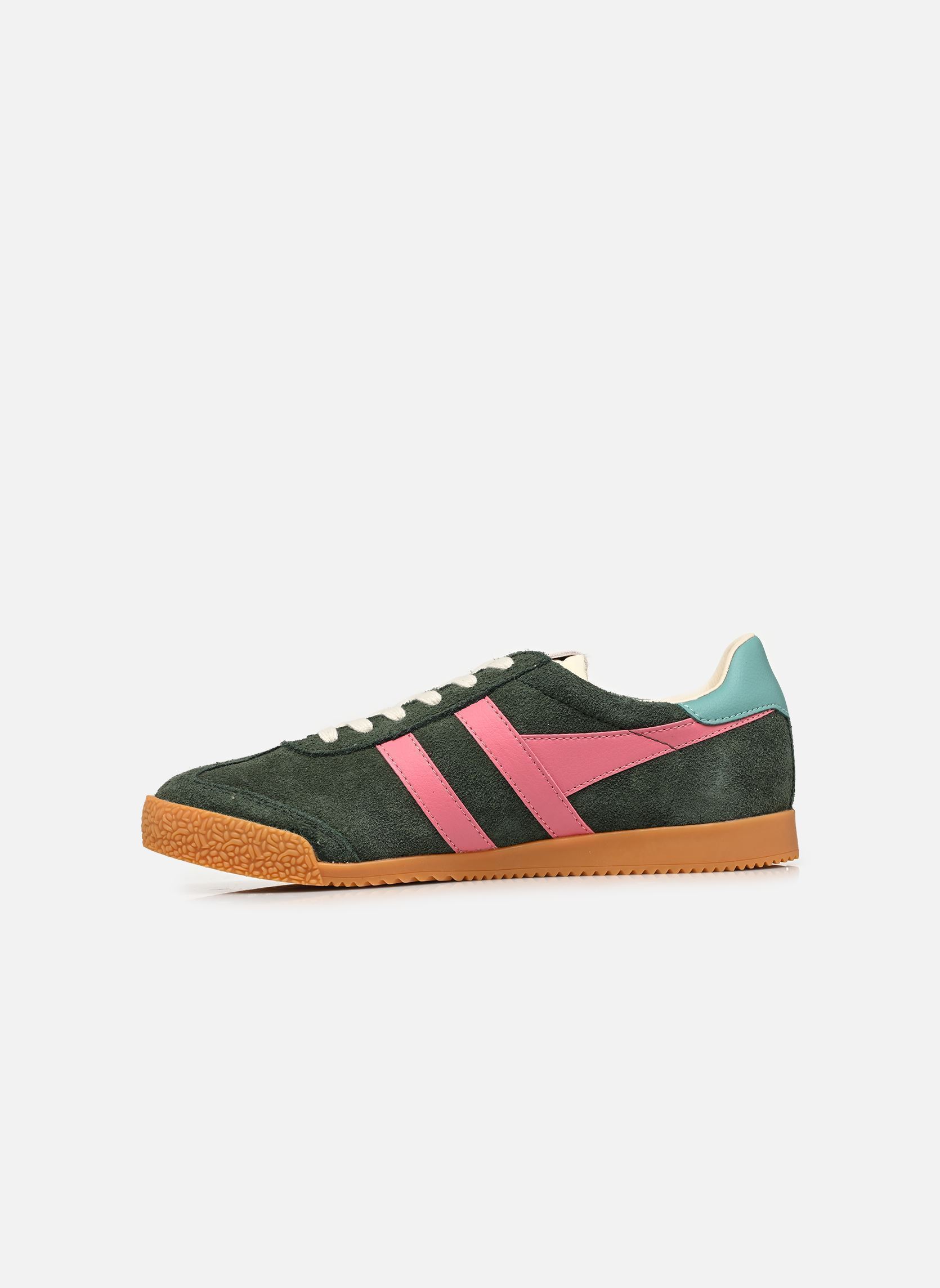 Sneaker Elan damen grün Gola Sneaker Elan damen grün DARK KHAKI/BUBBLEGUM/SEA MIST
