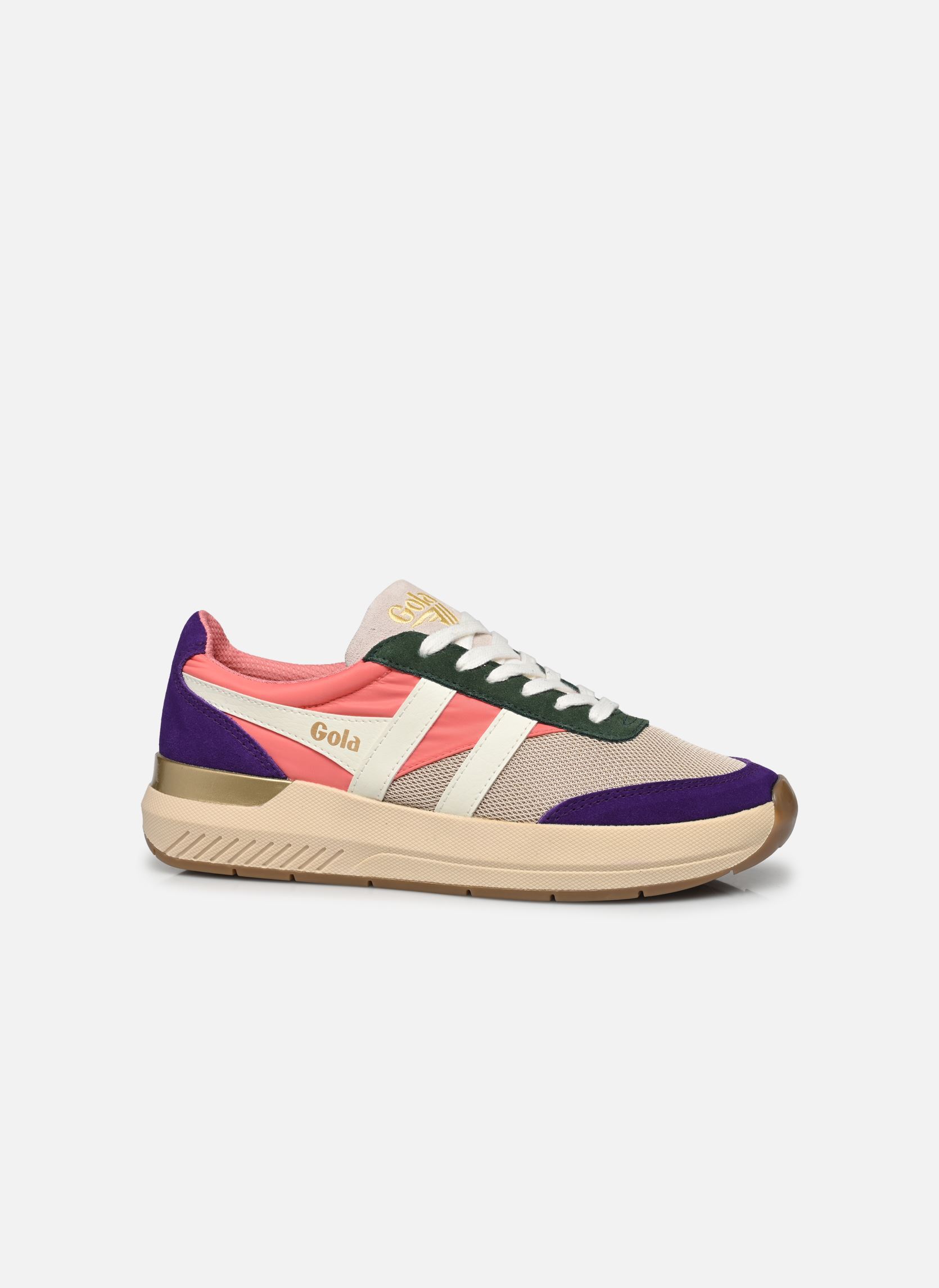 Sneaker Raven damen mehrfarbig Gola Sneaker Raven damen mehrfarbig WHEAT/CORAL PINK/ROYAL PURPLE