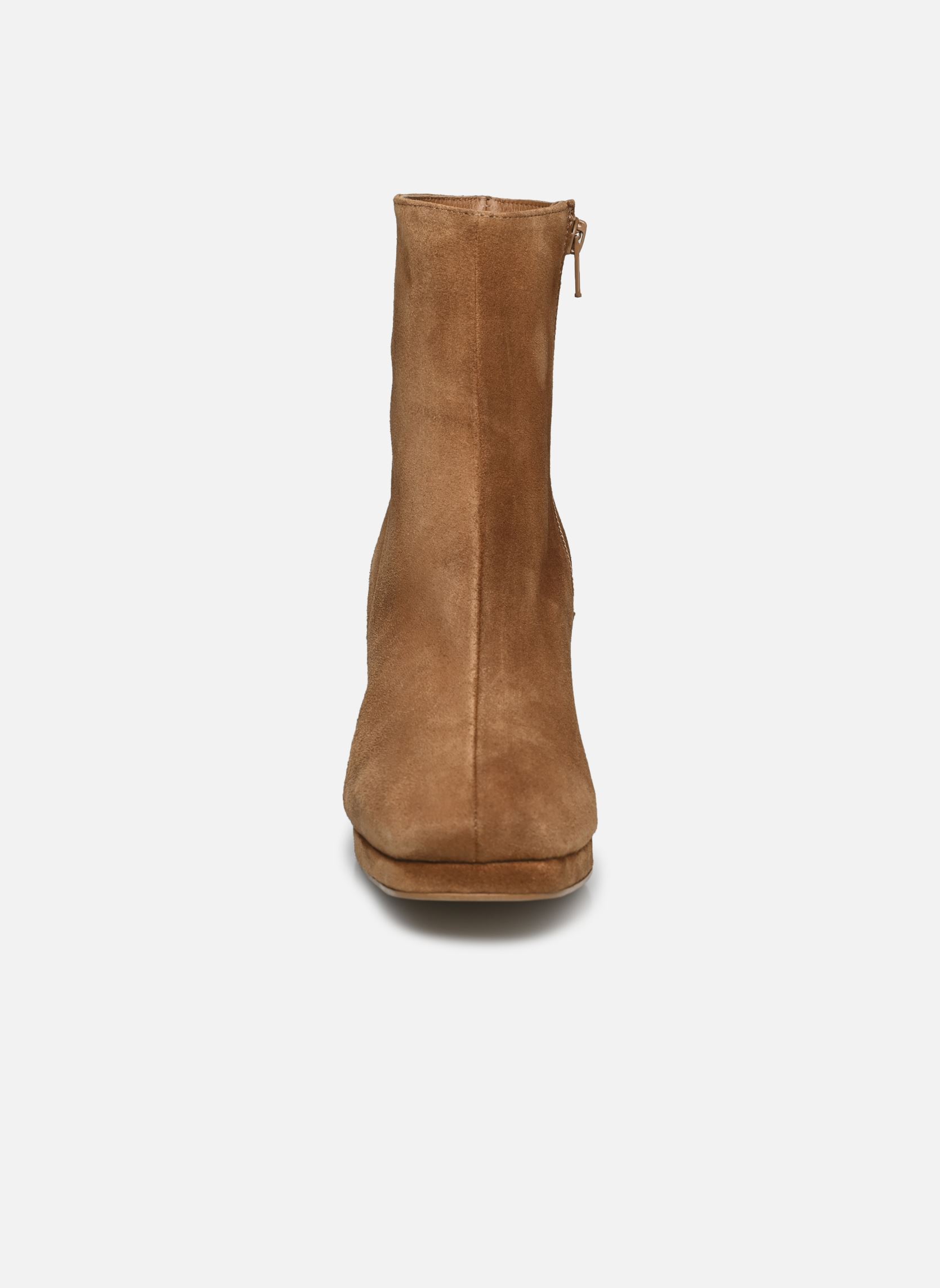 Niedrige Ankle Boots Salalie damen braun Georgia Rose Niedrige Ankle Boots Salalie damen braun Cognac