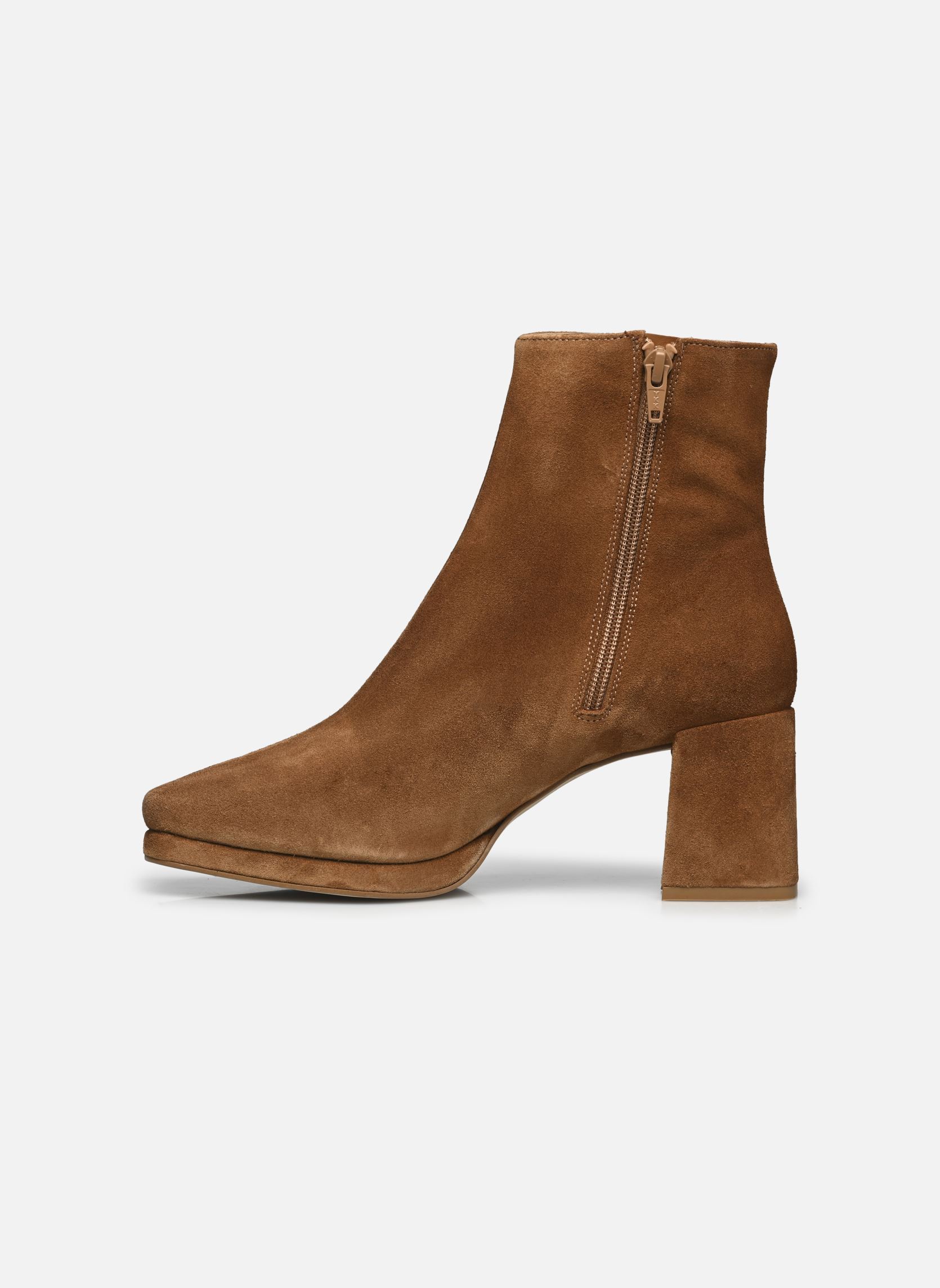 Niedrige Ankle Boots Salalie damen braun Georgia Rose Niedrige Ankle Boots Salalie damen braun Cognac