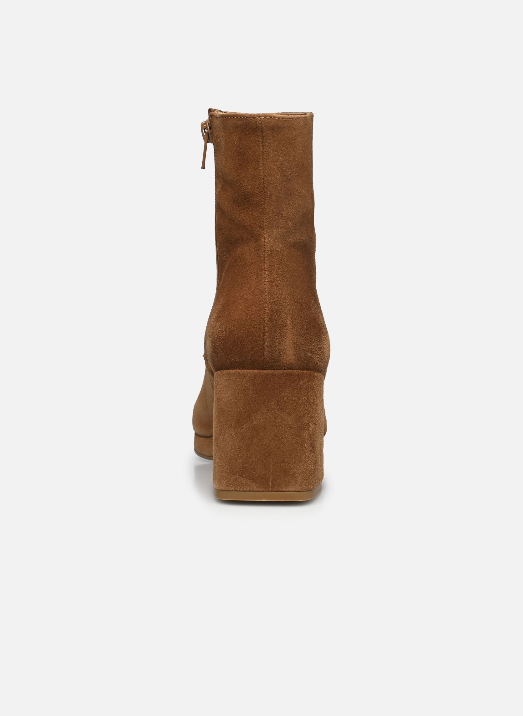 Niedrige Ankle Boots Salalie damen braun Georgia Rose Niedrige Ankle Boots Salalie damen braun Cognac