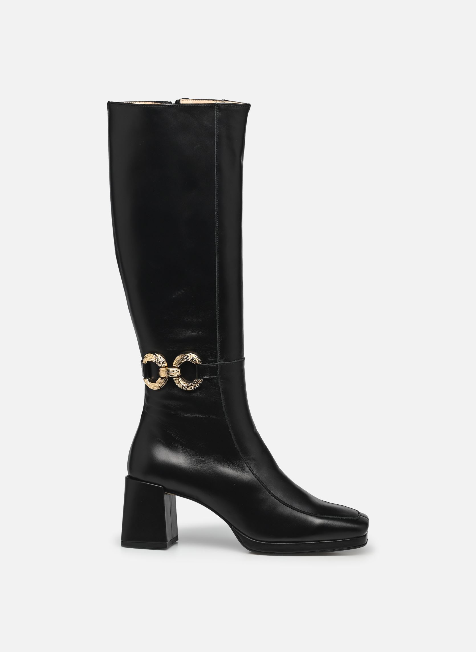 Bottes Sanda femme noir Georgia Rose Bottes Sanda femme noir NOIR