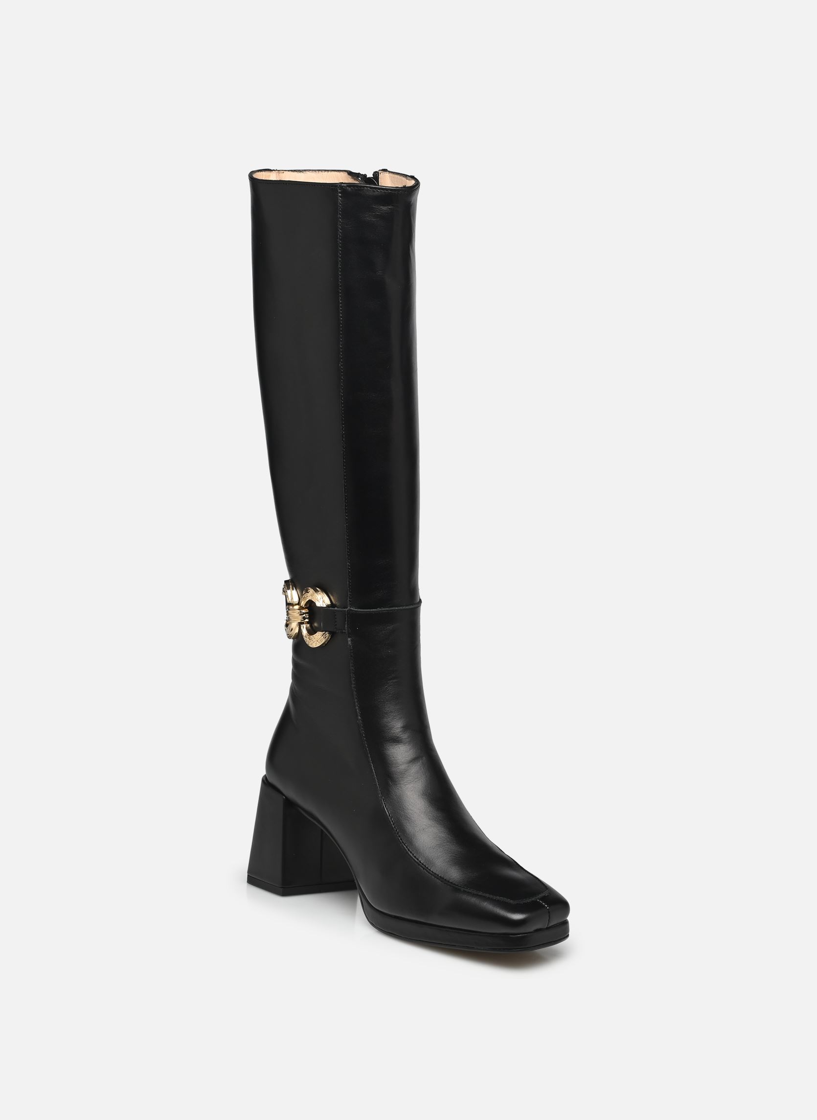 Bottes Sanda femme noir Georgia Rose Bottes Sanda femme noir NOIR