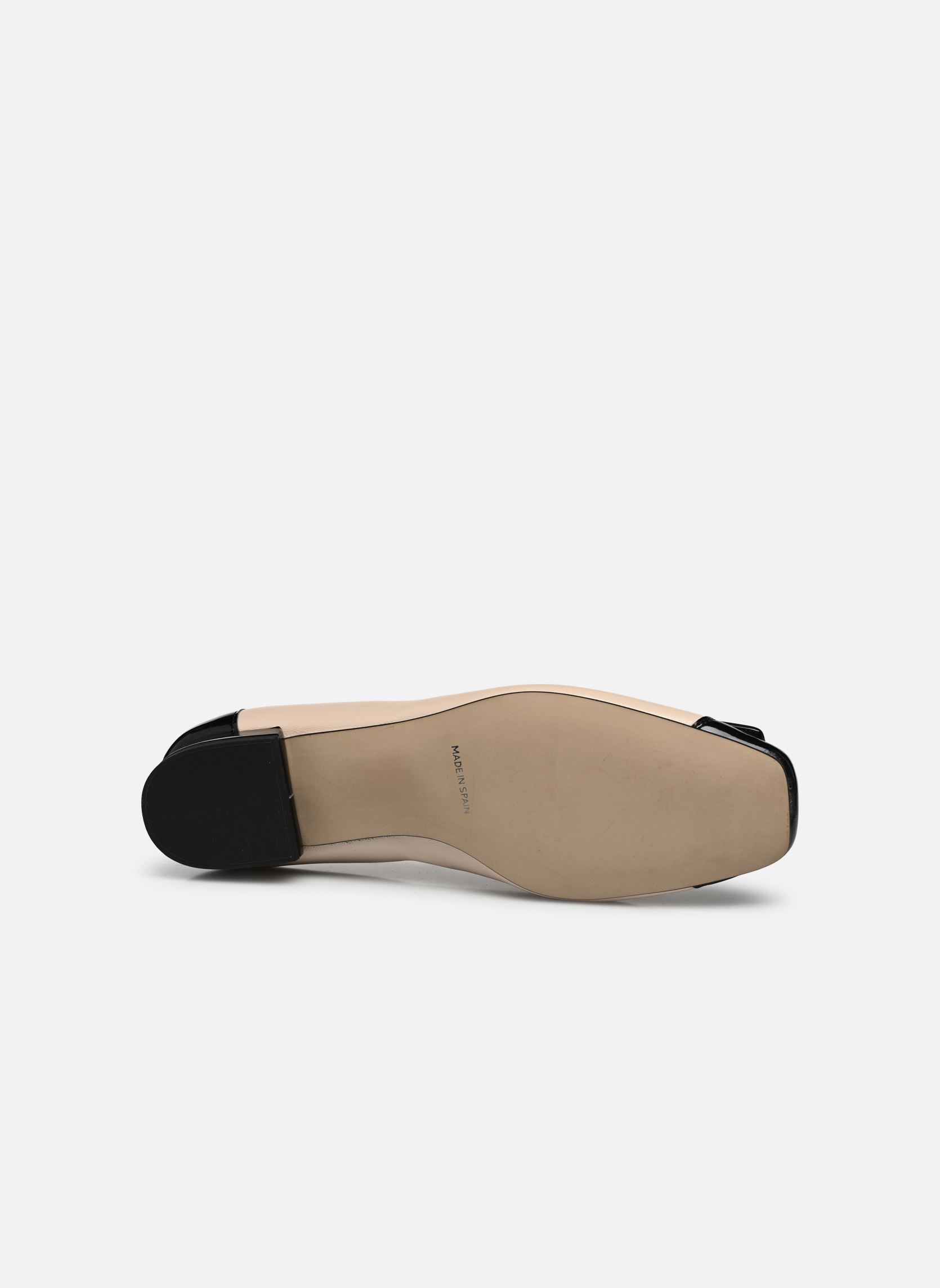 Ballerines classiques Sandrilla femme beige Georgia Rose Ballerines classiques Sandrilla femme beige BLANC/NOIR