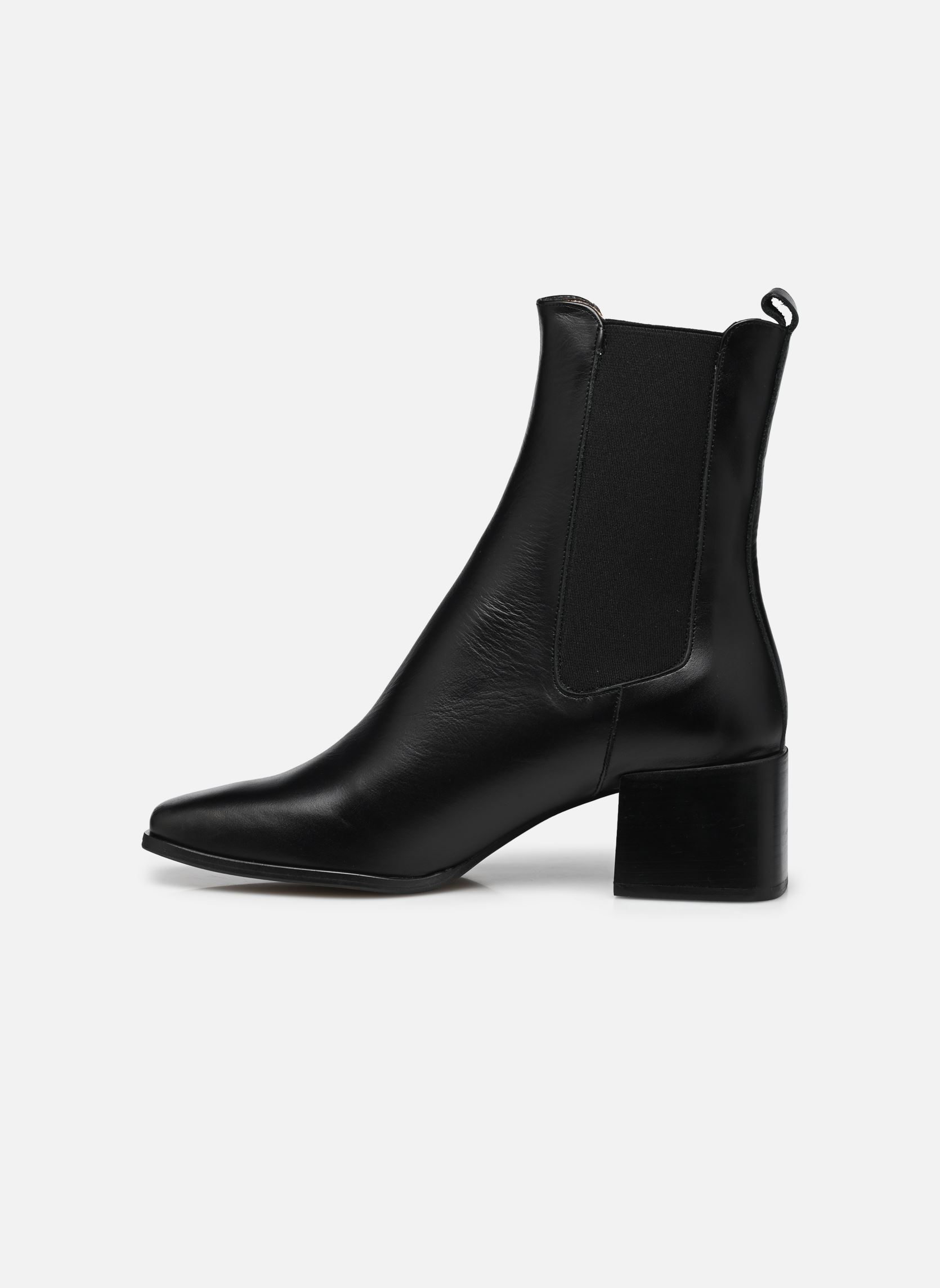Lage enkellaarsjes Sassilie dames zwart Georgia Rose Lage enkellaarsjes Sassilie dames zwart NOIR