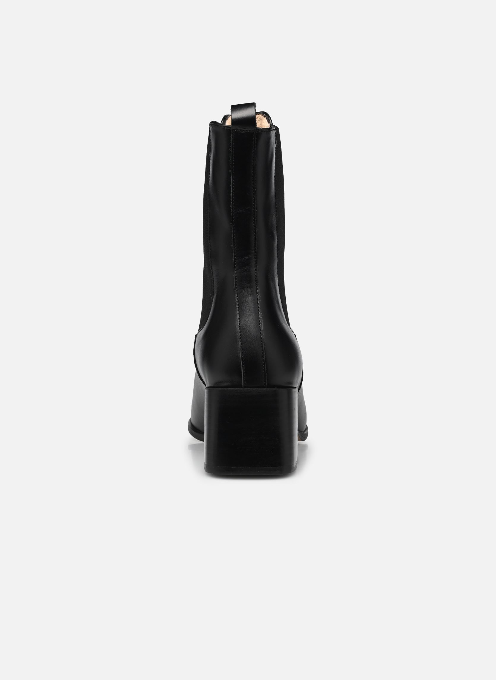 Lage enkellaarsjes Sassilie dames zwart Georgia Rose Lage enkellaarsjes Sassilie dames zwart NOIR