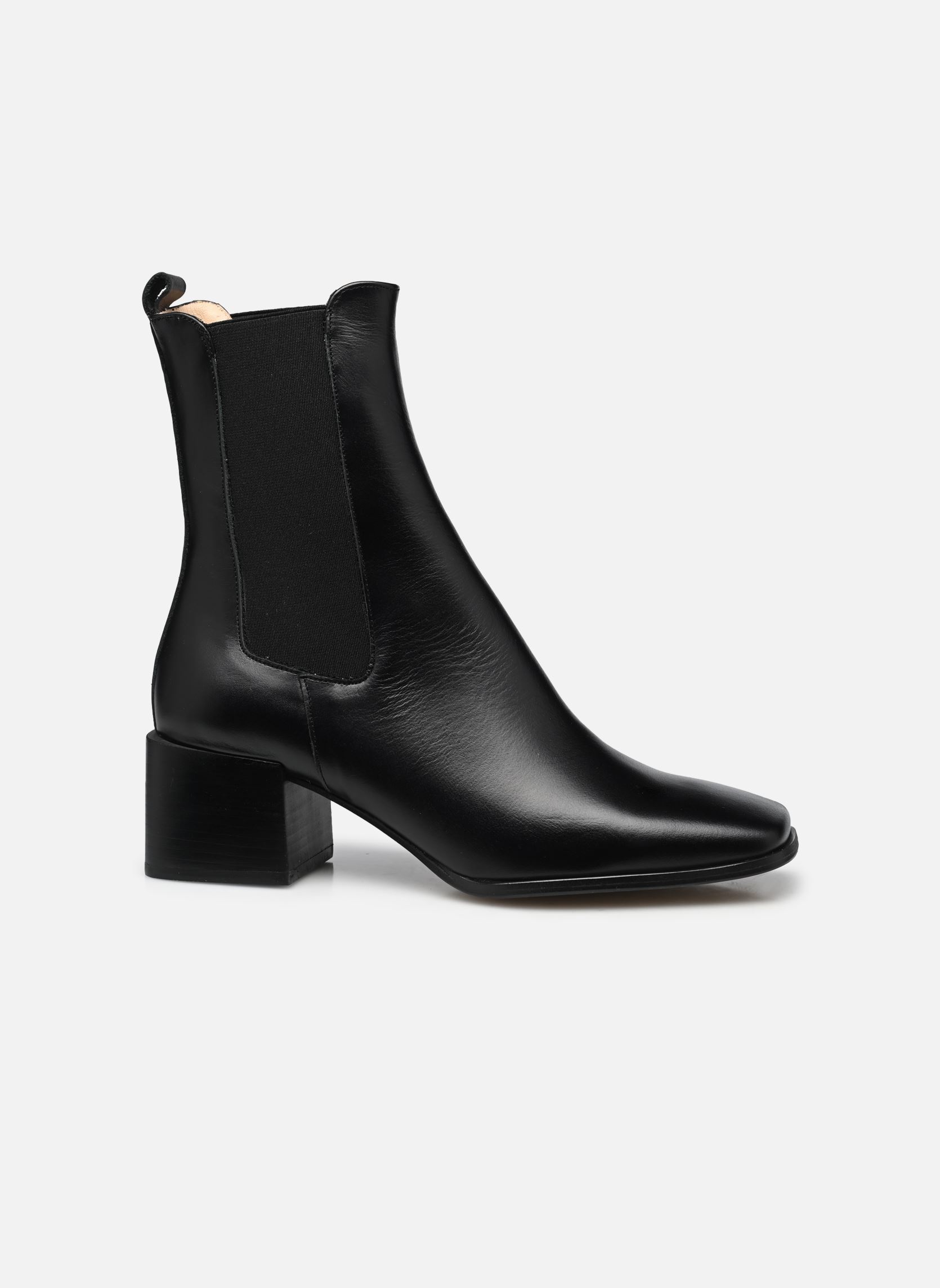 Lage enkellaarsjes Sassilie dames zwart Georgia Rose Lage enkellaarsjes Sassilie dames zwart NOIR