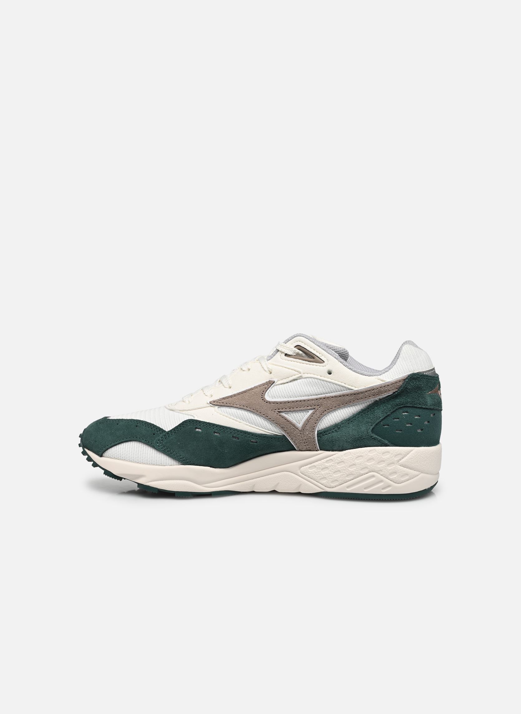 Sneaker CONTENDER M herren beige Mizuno Sneaker CONTENDER M herren beige Snow White/Fungi/Bistro Green