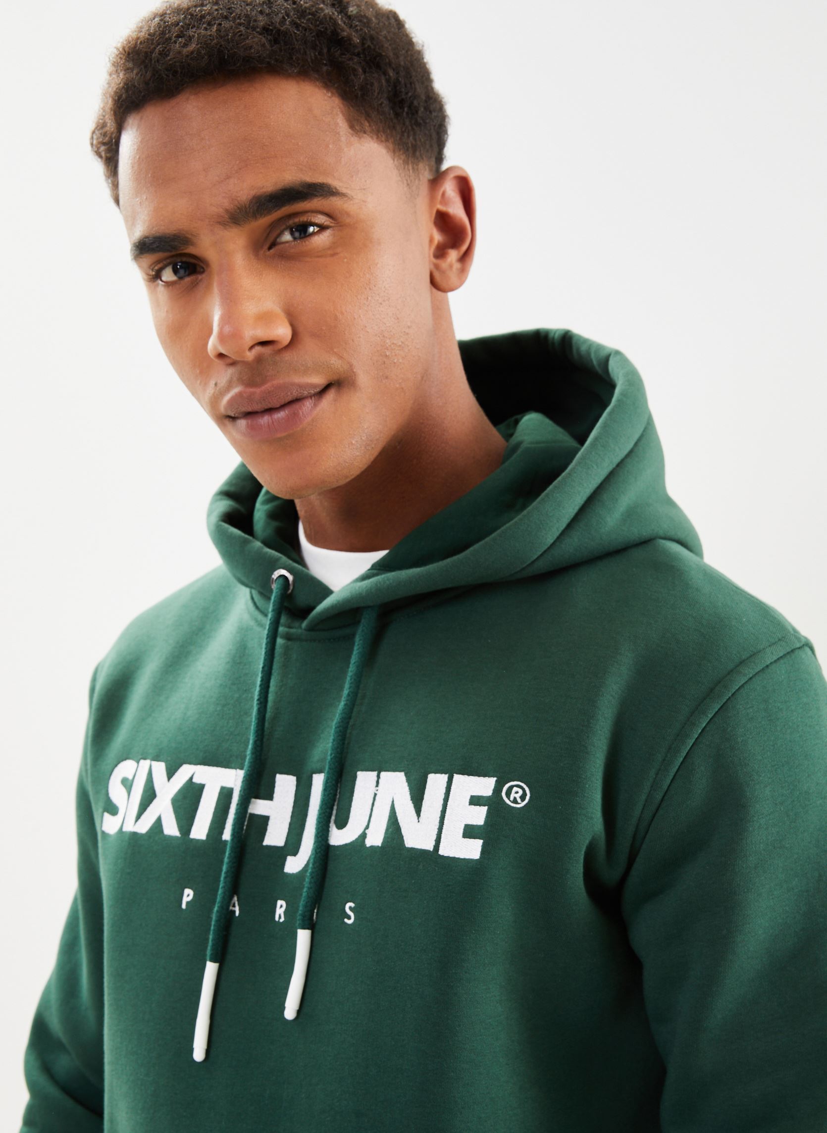 Kapuzenpullover ESSENTIAL HOODIE herren grün Sixth June Kapuzenpullover ESSENTIAL HOODIE herren grün GREEN