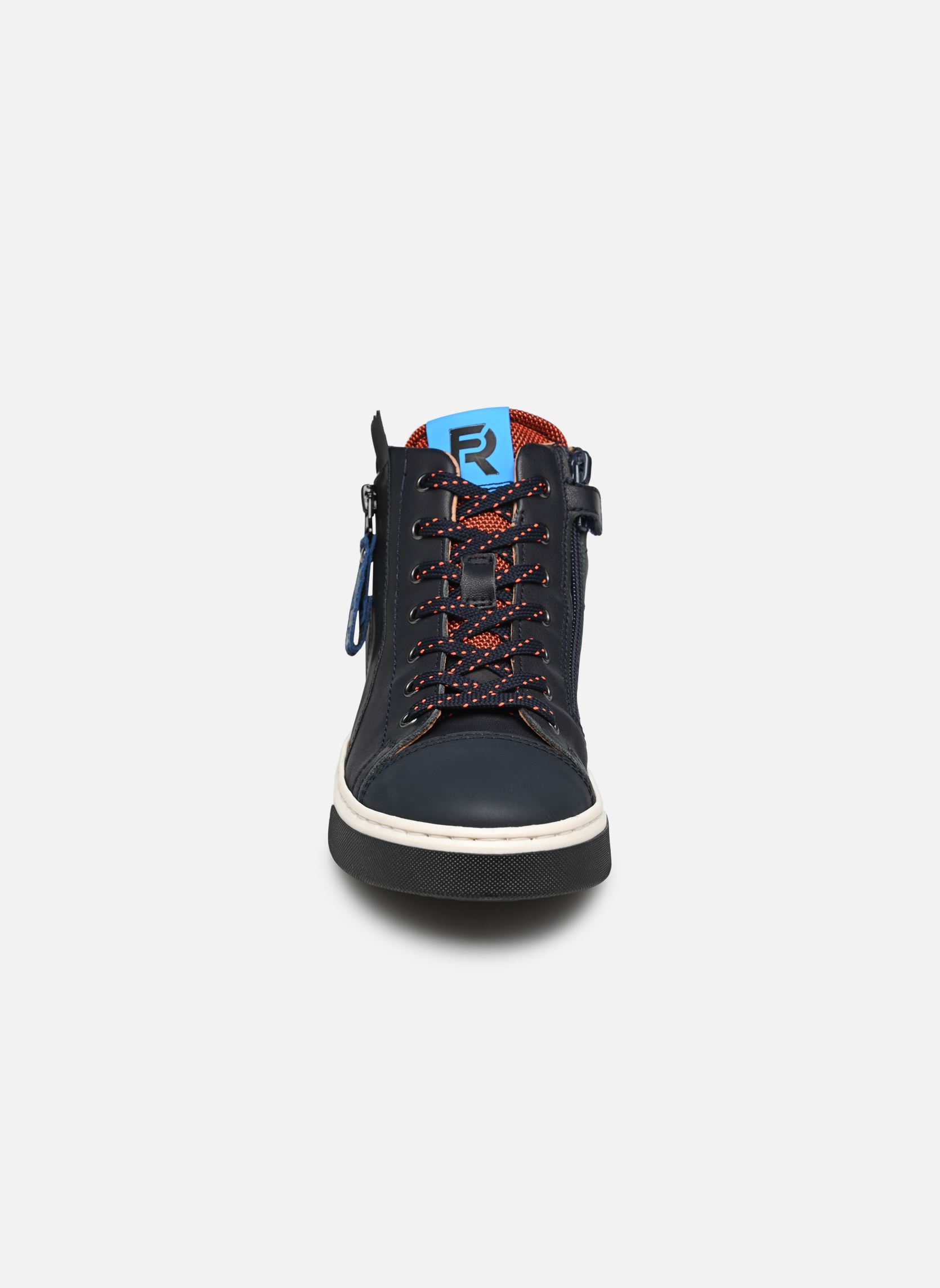 Hoge sneakers 3552 jongens blauw Romagnoli Hoge sneakers 3552 jongens blauw BLEU