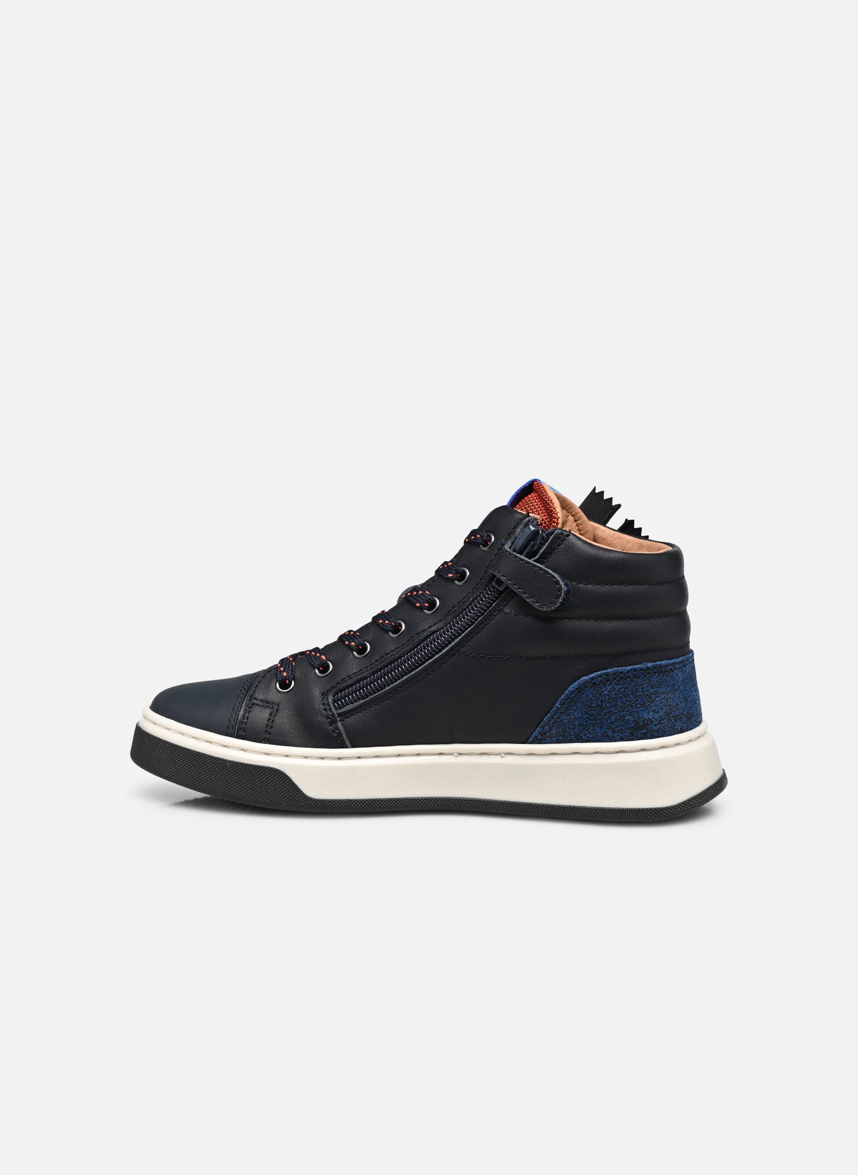 Hoge sneakers 3552 jongens blauw Romagnoli Hoge sneakers 3552 jongens blauw BLEU