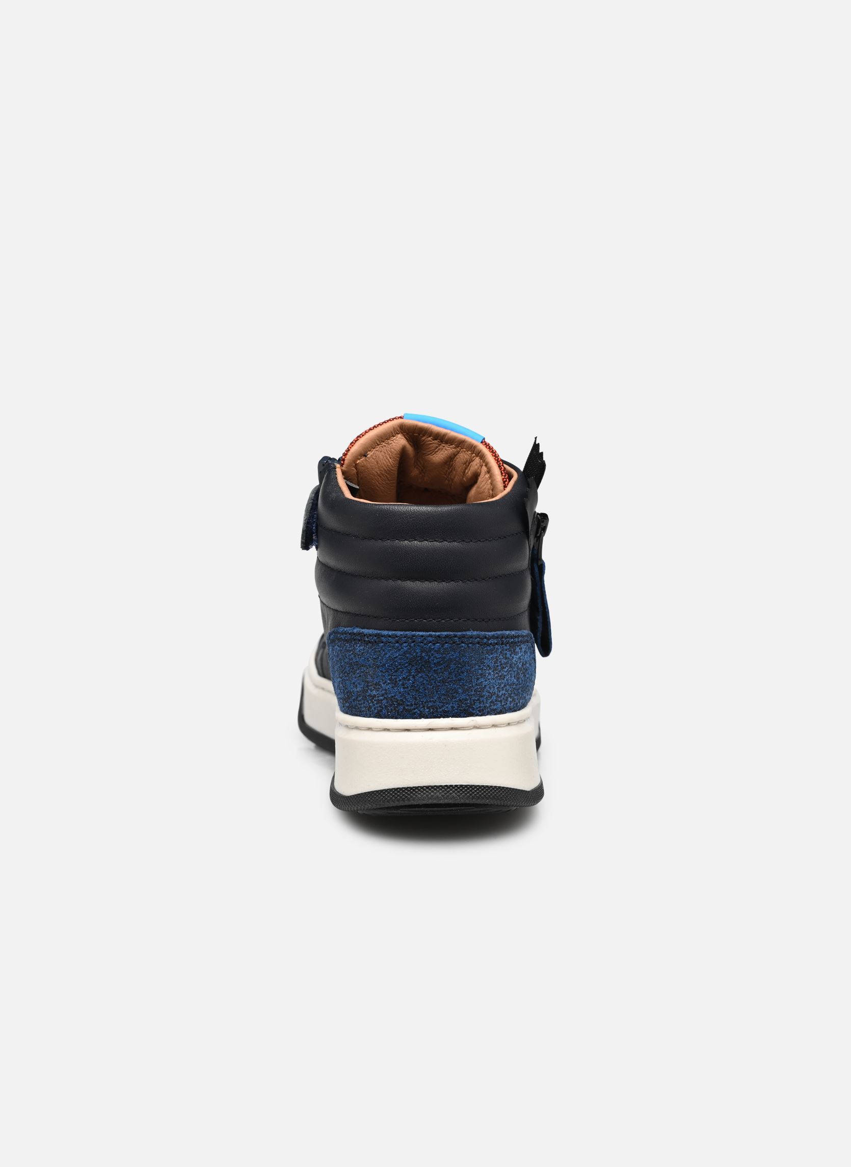 Hoge sneakers 3552 jongens blauw Romagnoli Hoge sneakers 3552 jongens blauw BLEU