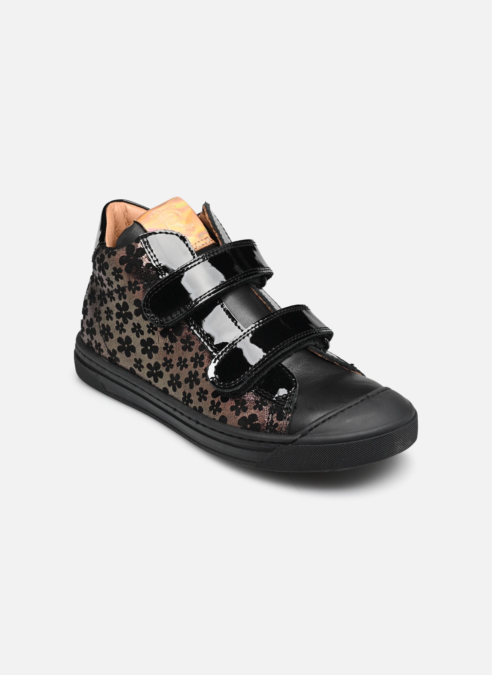 Hoge sneakers 3663 meisjes zwart Romagnoli Hoge sneakers 3663 meisjes zwart NOIR