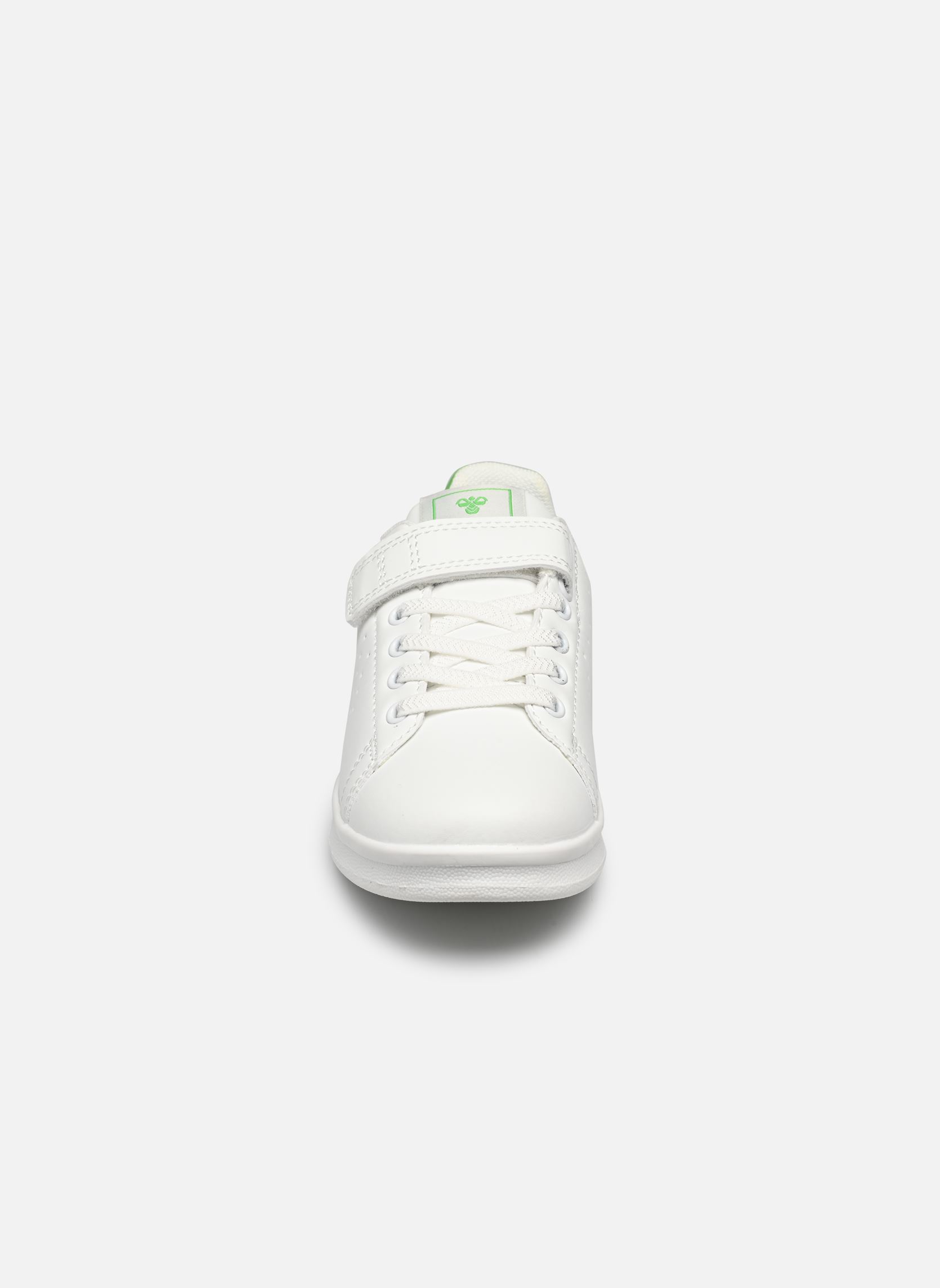 Sneakers BUSAN JR wit Hummel Sneakers BUSAN JR wit Classic Green