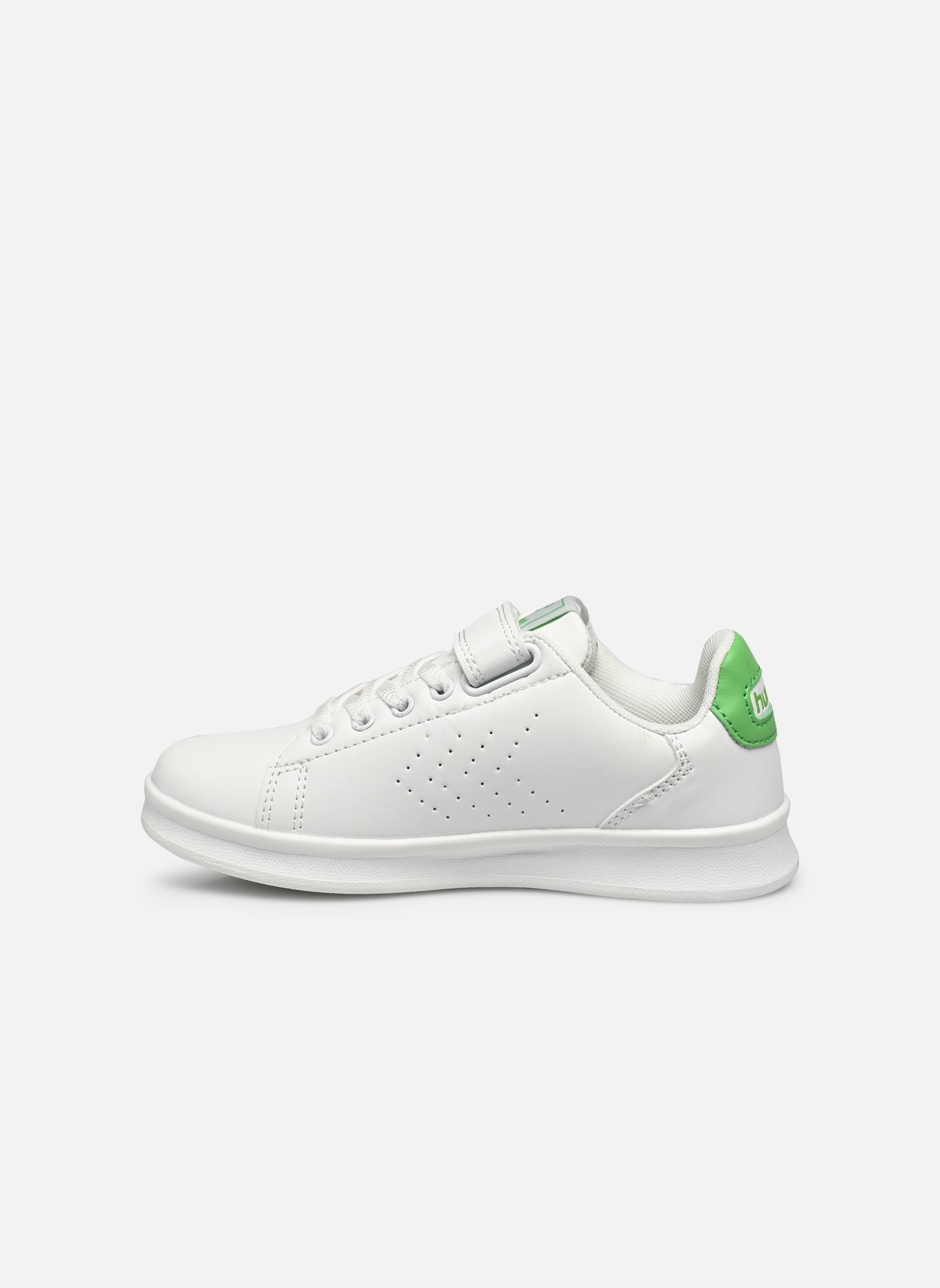 Sneakers BUSAN JR wit Hummel Sneakers BUSAN JR wit Classic Green