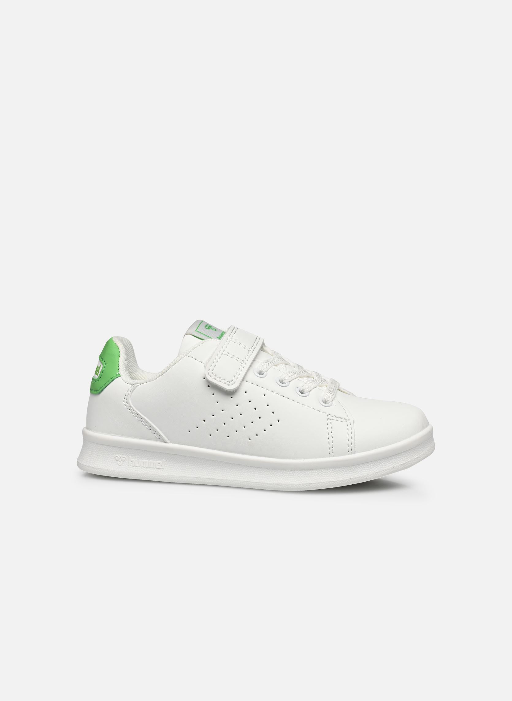 Sneakers BUSAN JR wit Hummel Sneakers BUSAN JR wit Classic Green