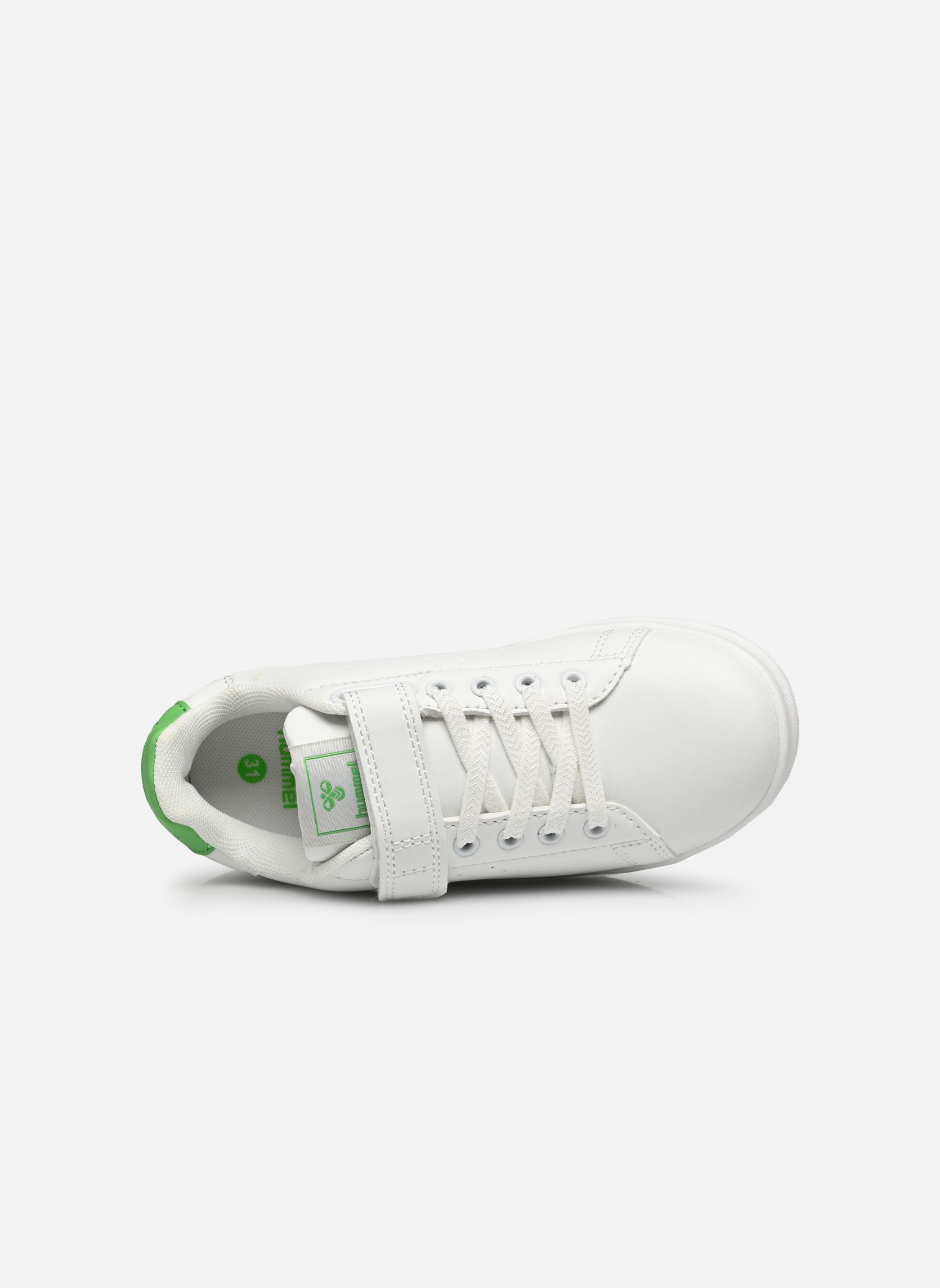 Sneakers BUSAN JR wit Hummel Sneakers BUSAN JR wit Classic Green