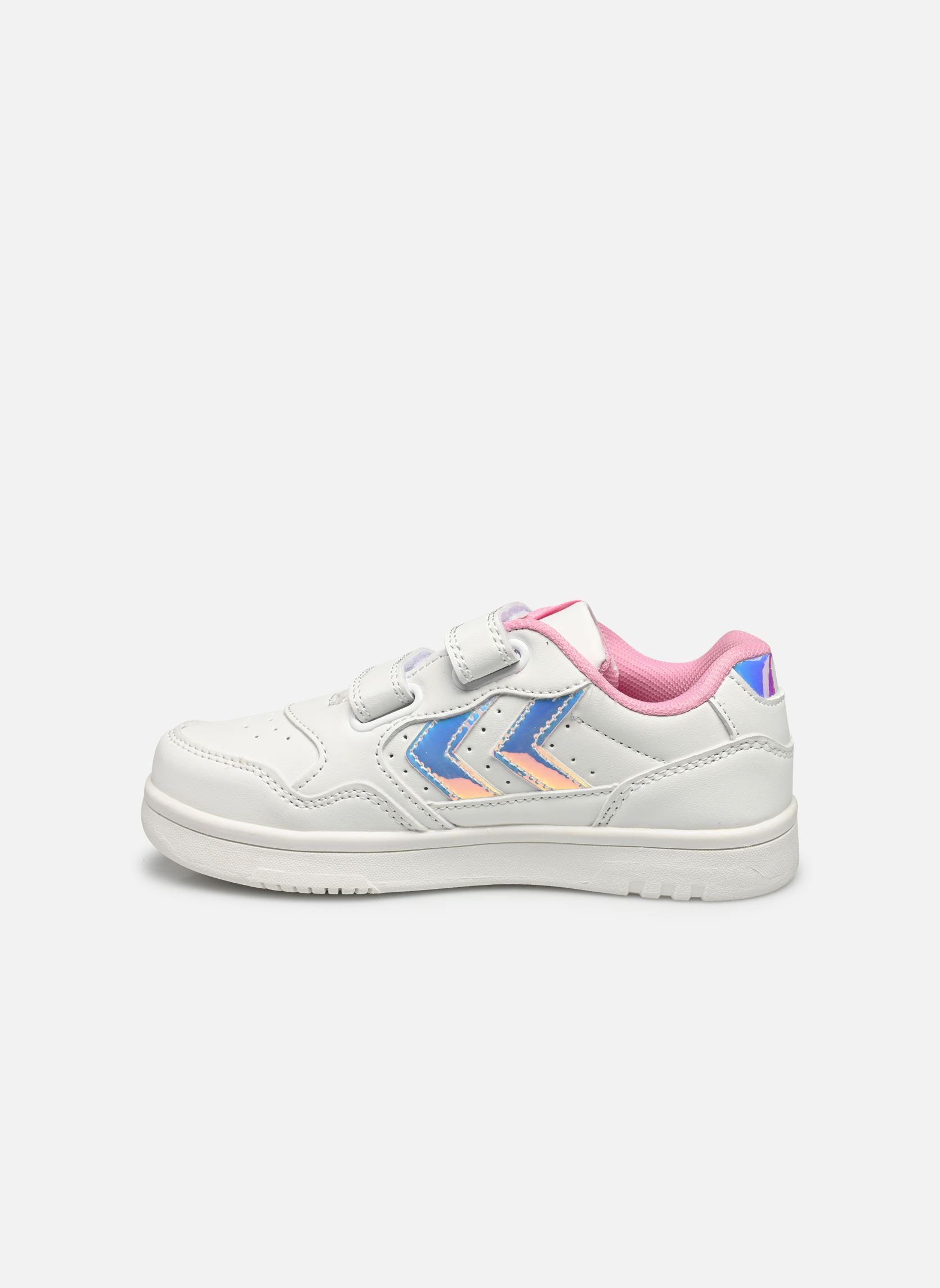 Baskets CAMDEN JR fille blanc Hummel Baskets CAMDEN JR fille blanc Begonia Pink