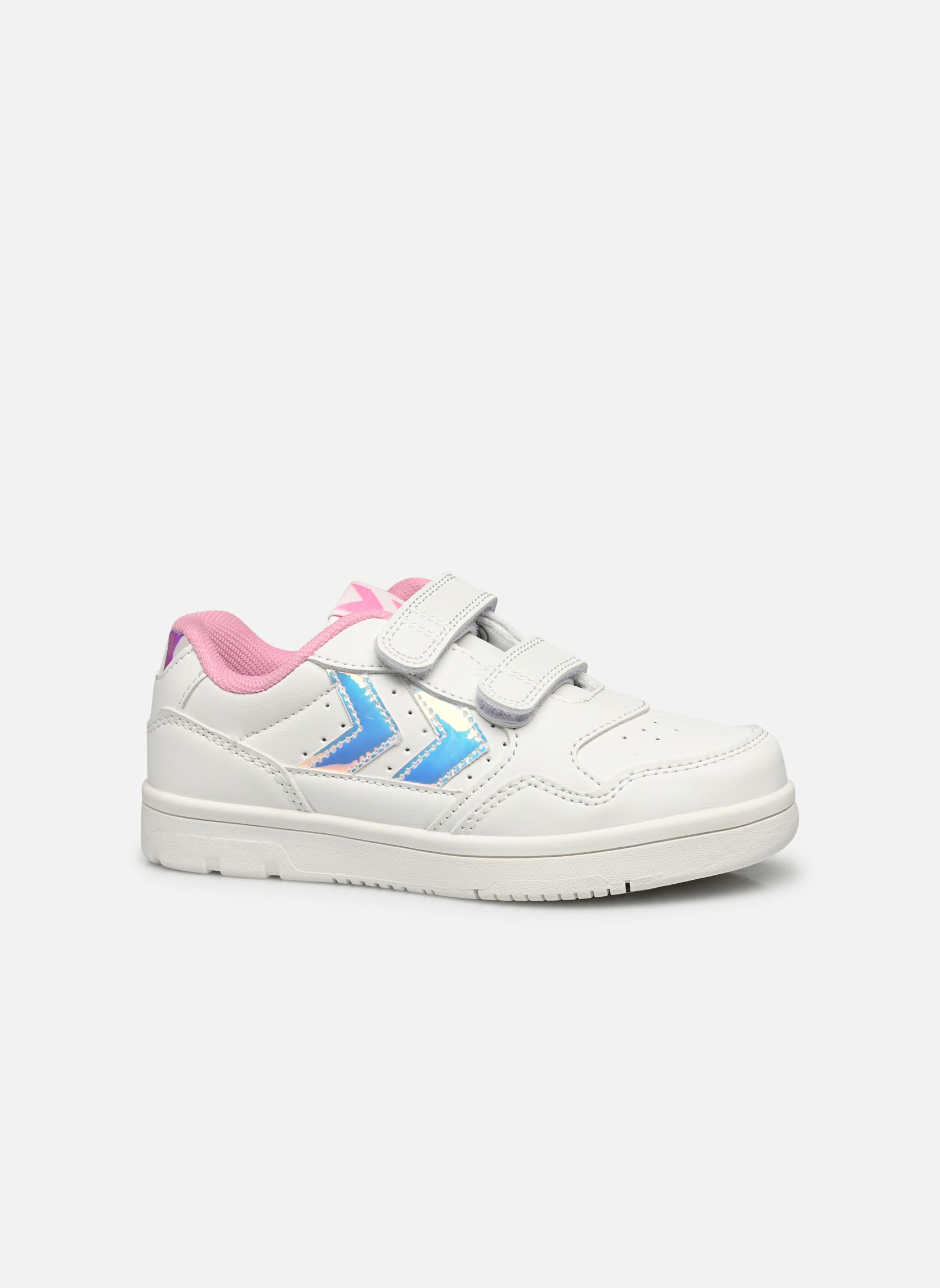 Baskets CAMDEN JR fille blanc Hummel Baskets CAMDEN JR fille blanc Begonia Pink