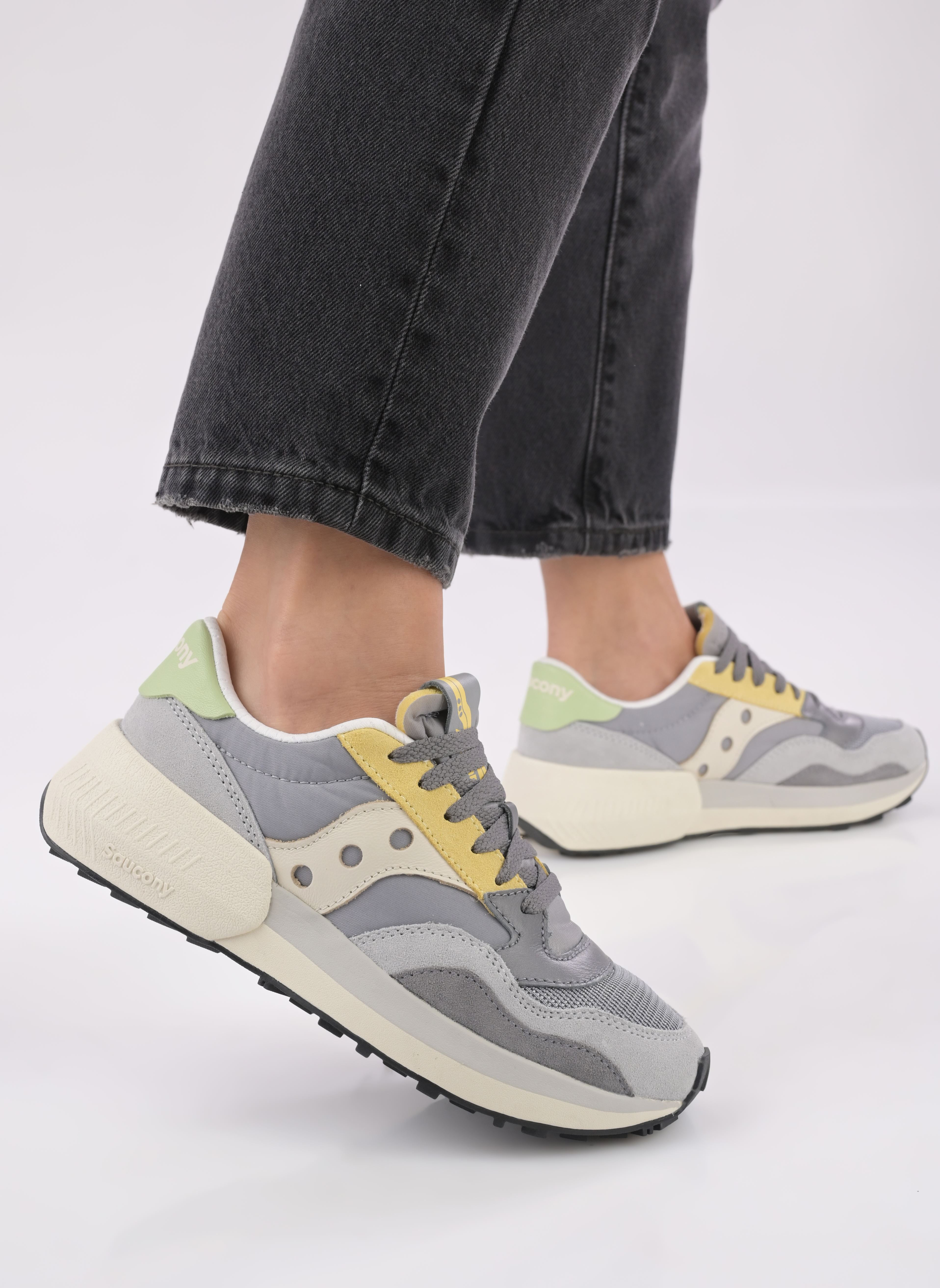 Sneakers Sportive Jazz NXT W donna grigio Saucony Sneakers Sportive Jazz NXT W donna grigio Grey/yellow