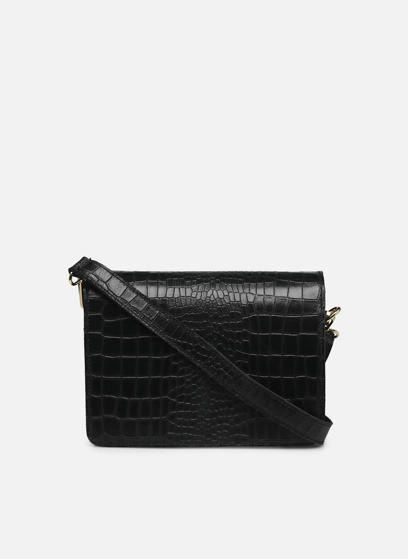 Sacs bandoulière New macroco leather femme noir Georgia Rose Sacs bandoulière New macroco leather femme noir CROCO NOIR
