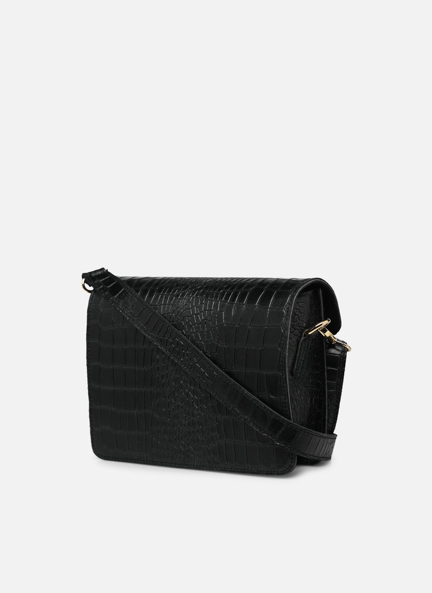 Sacs bandoulière New macroco leather femme noir Georgia Rose Sacs bandoulière New macroco leather femme noir CROCO NOIR