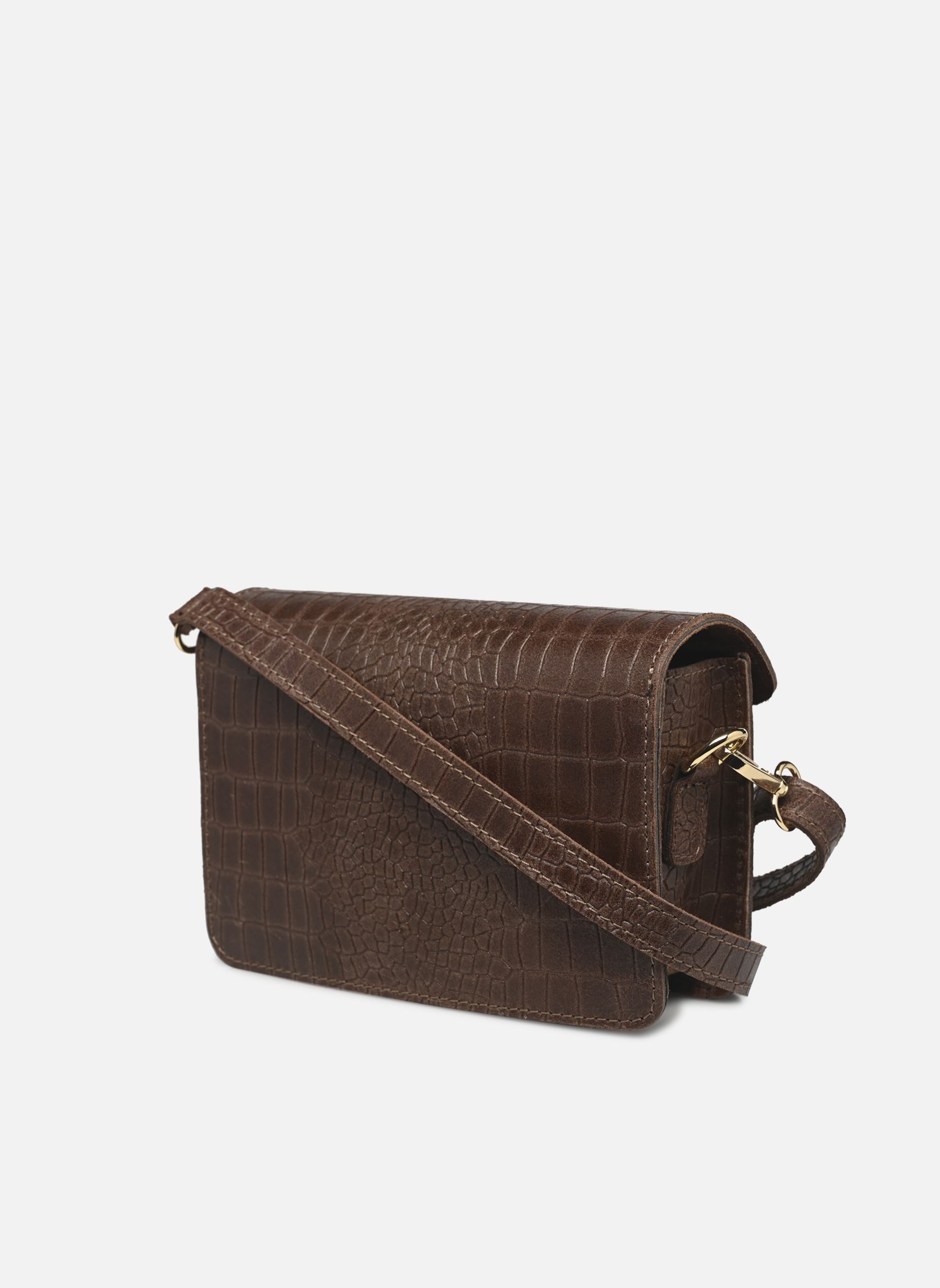 Sacs bandoulière New macroco leather femme marron Georgia Rose Sacs bandoulière New macroco leather femme marron Marron foncé