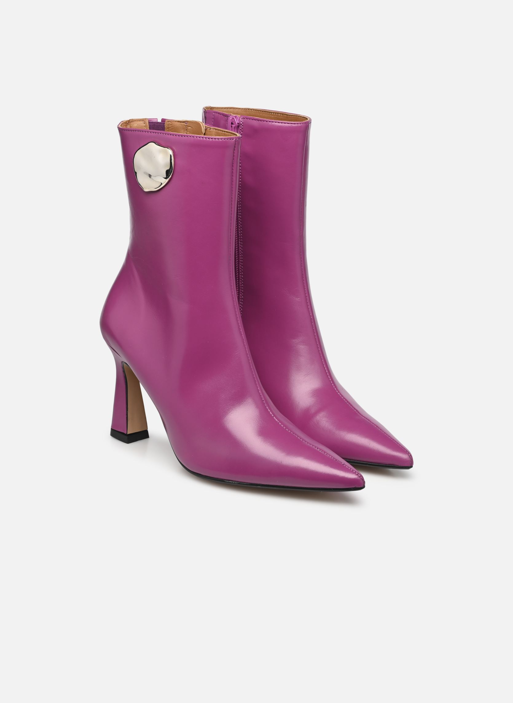 Enkellaarzen en boots Line dames paars Made By Sarenza Enkellaarzen en boots Line dames paars ALPHA BENEDETO