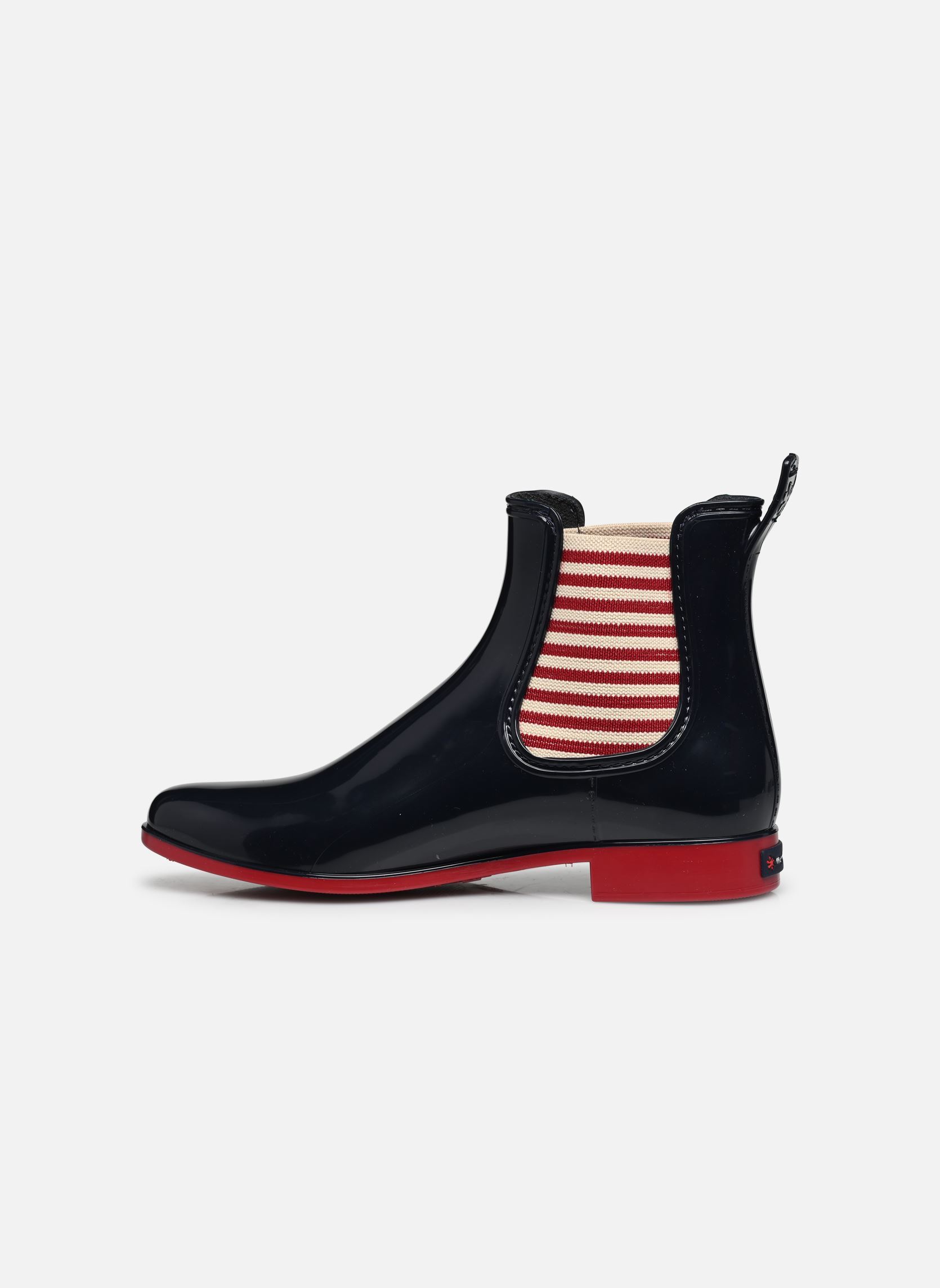 Bottines et boots Japmar femme bleu Méduse Bottines et boots Japmar femme bleu Bleu nuit/Rouge foncé