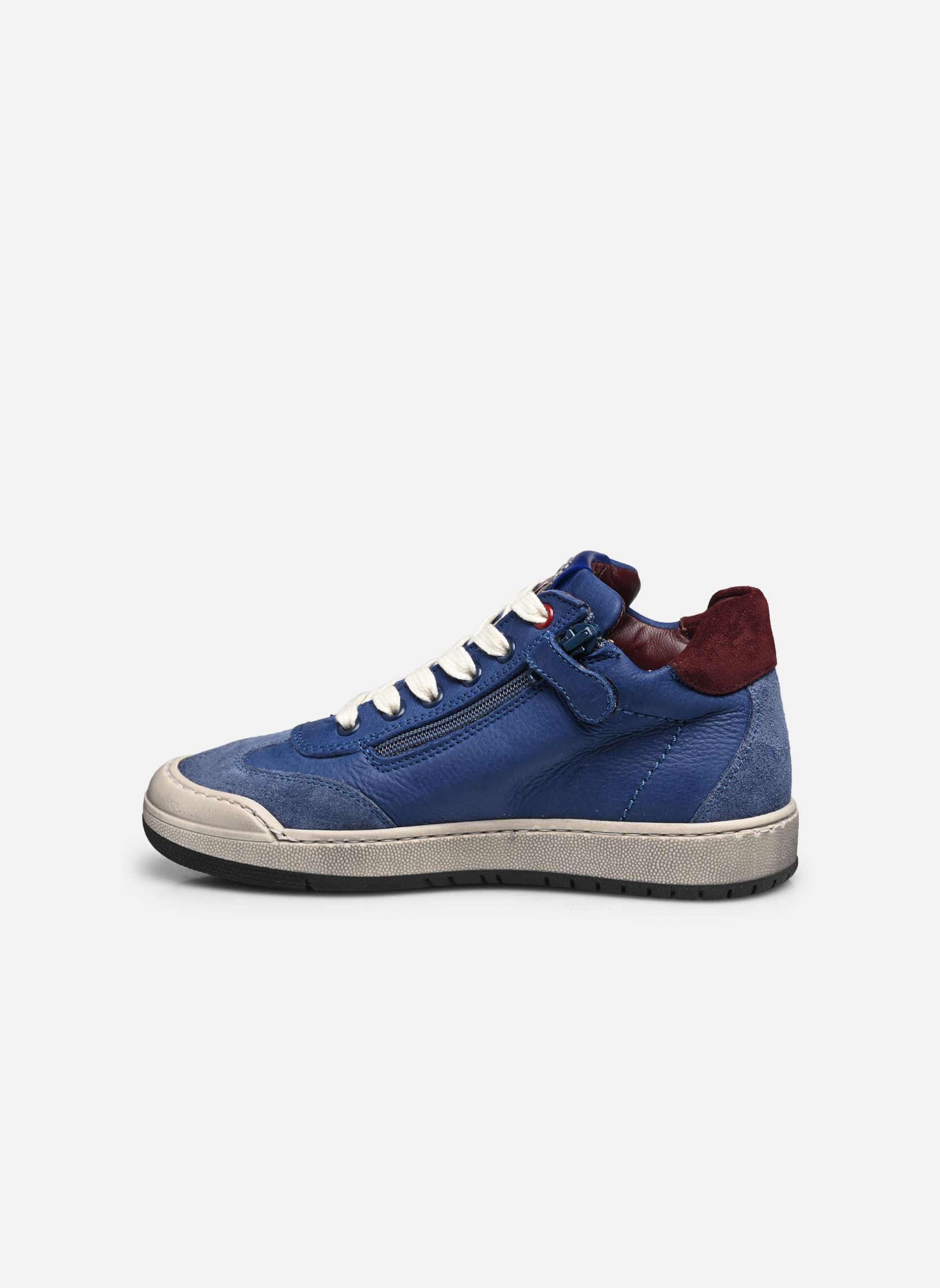 Knöchelhohe Sneaker NOLES jungen blau Stones and Bones Knöchelhohe Sneaker NOLES jungen blau CALF BLUE + IVOR