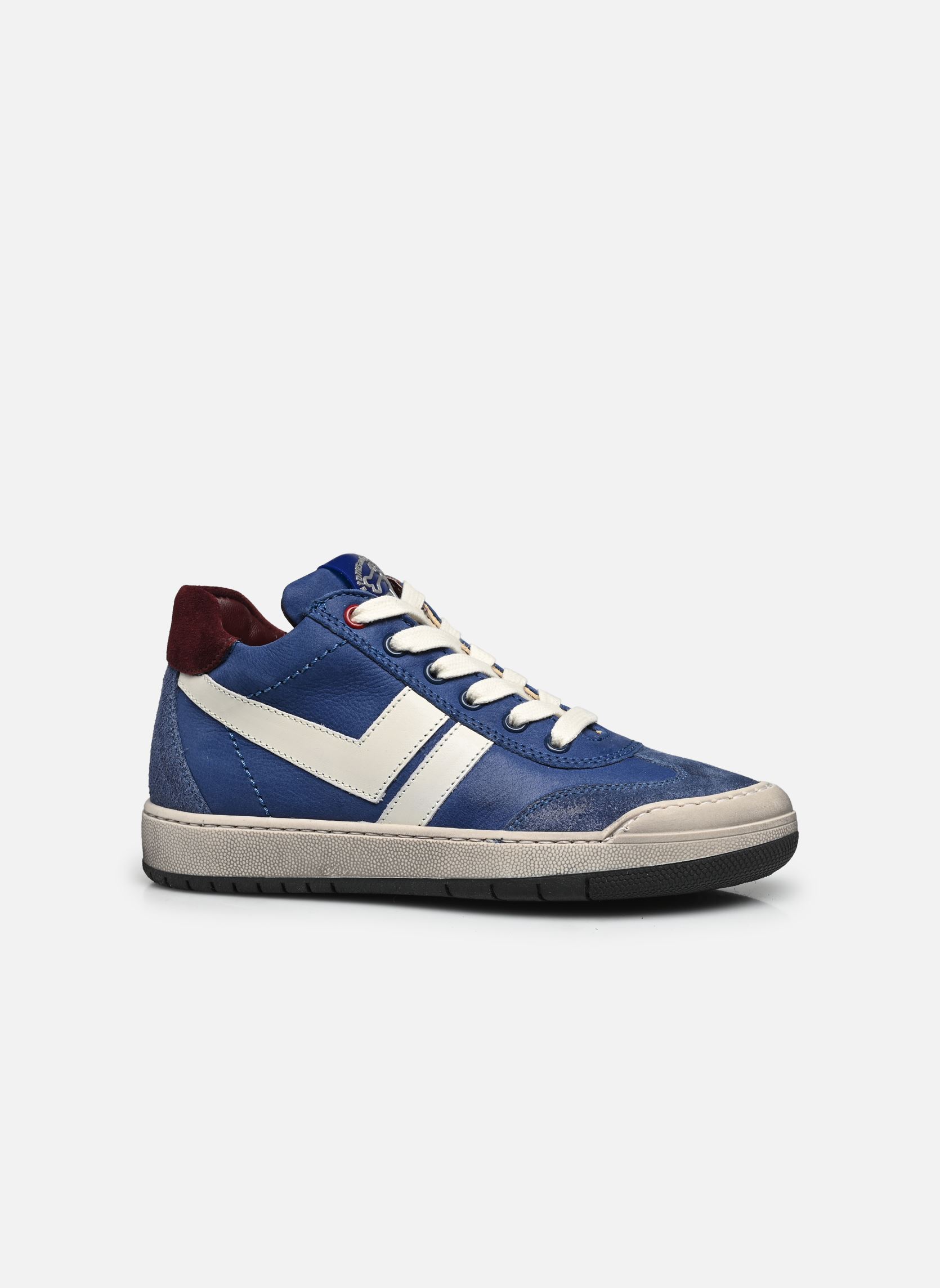 Knöchelhohe Sneaker NOLES jungen blau Stones and Bones Knöchelhohe Sneaker NOLES jungen blau CALF BLUE + IVOR