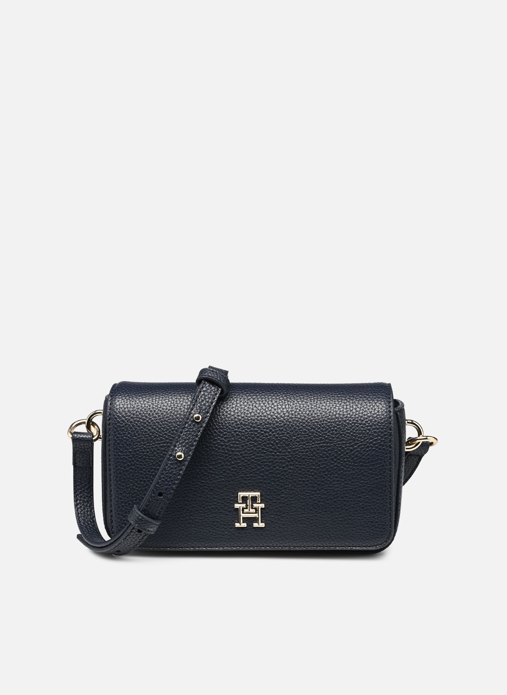 Umhängetaschen TH EMBLEM FLAP CROSS damen blau Tommy Hilfiger Umhängetaschen TH EMBLEM FLAP CROSS damen blau SPACE BLUE