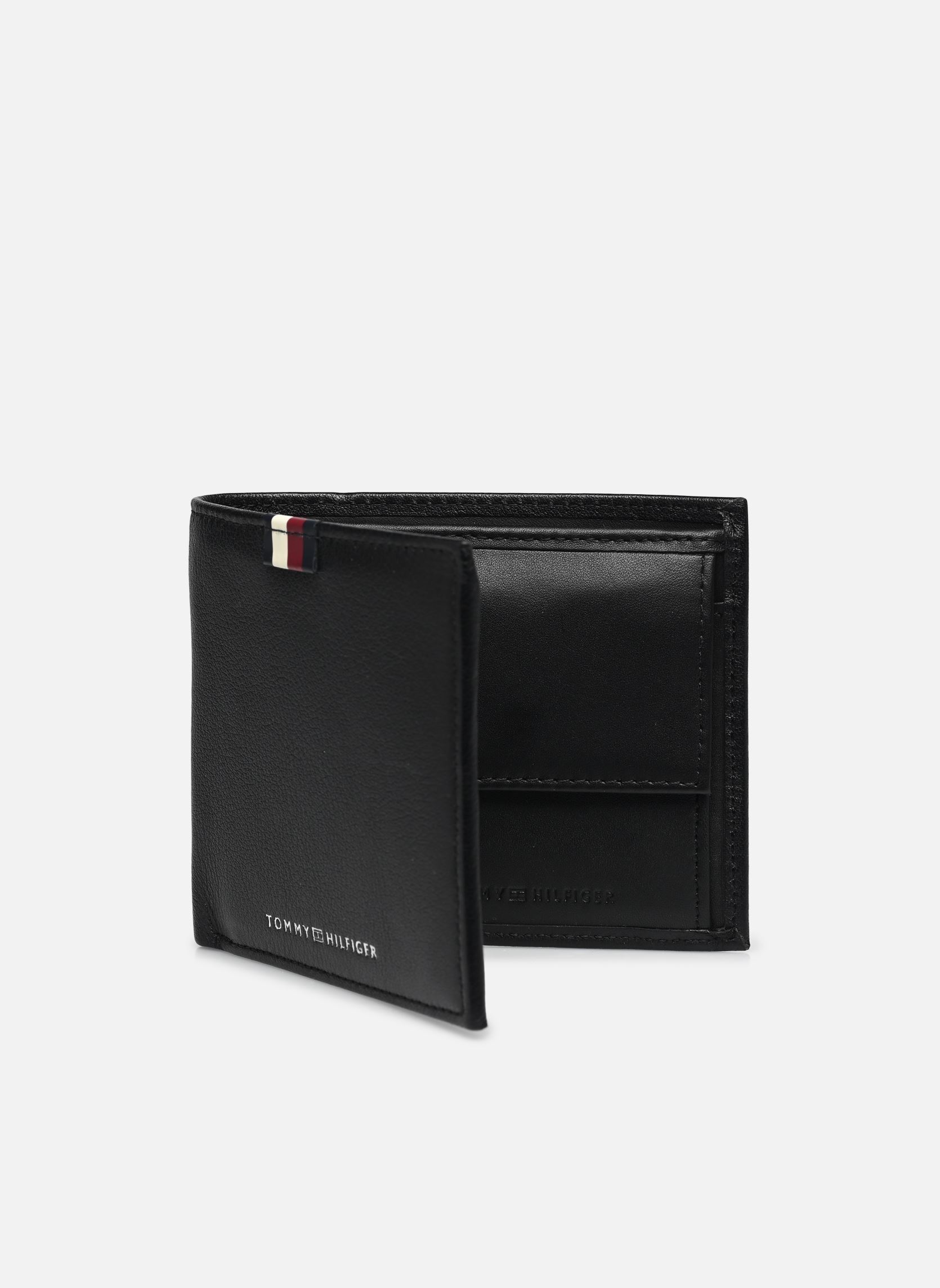 Geldbeutel TH PREM LEA CC AND C herren schwarz Tommy Hilfiger Geldbeutel TH PREM LEA CC AND C herren schwarz BLACK