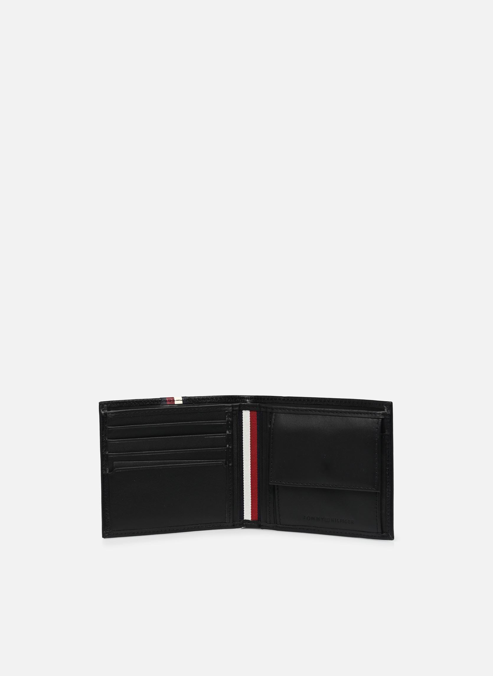 Geldbeutel TH PREM LEA CC AND C herren schwarz Tommy Hilfiger Geldbeutel TH PREM LEA CC AND C herren schwarz BLACK