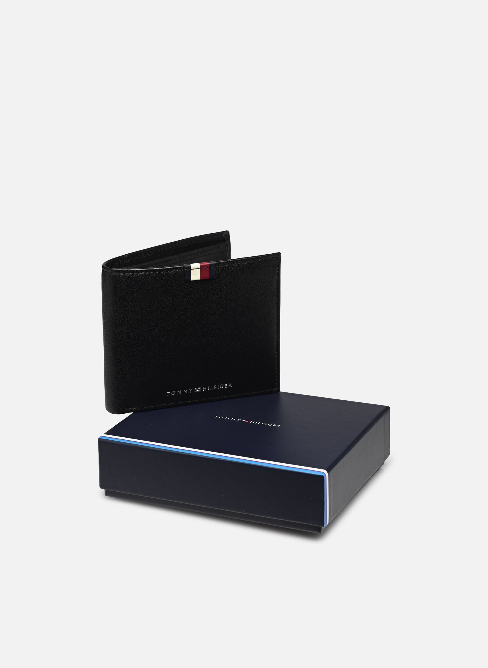 Geldbeutel TH PREM LEA CC AND C herren schwarz Tommy Hilfiger Geldbeutel TH PREM LEA CC AND C herren schwarz BLACK